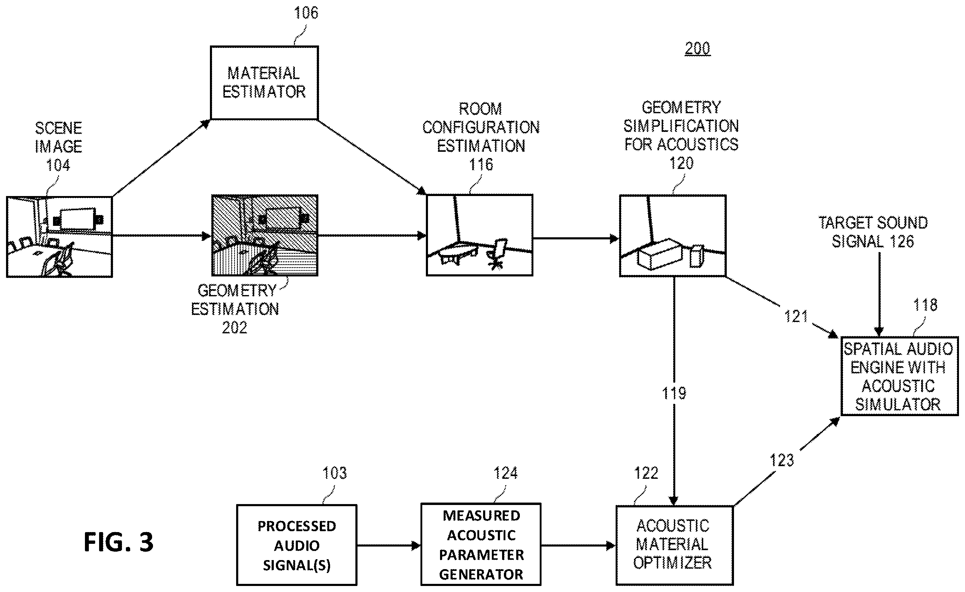 Patent US12348953 Figure 3 – Processing sound in an enhanced reality environment