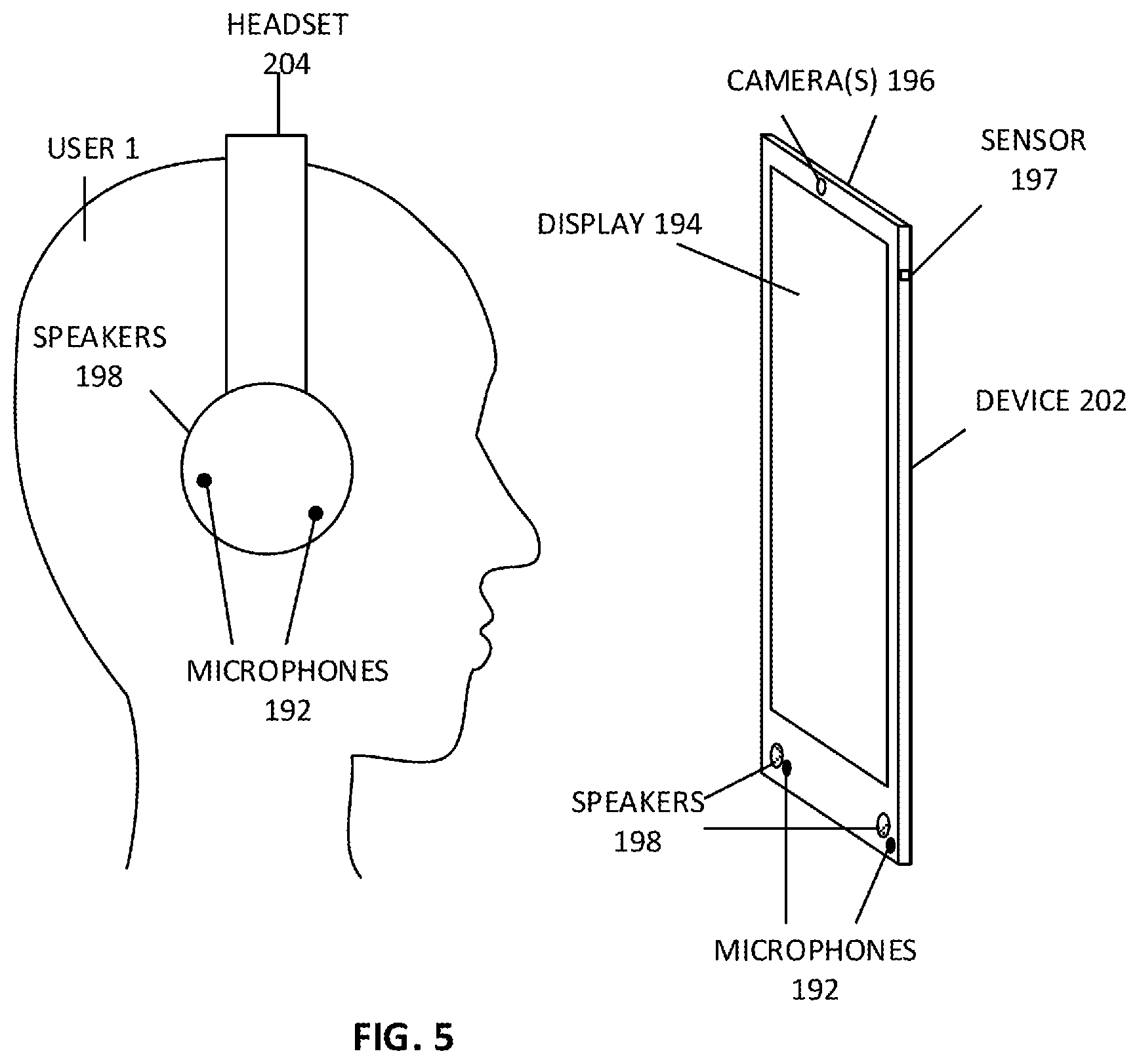 Patent US12348953 Figure 5 – Processing sound in an enhanced reality environment