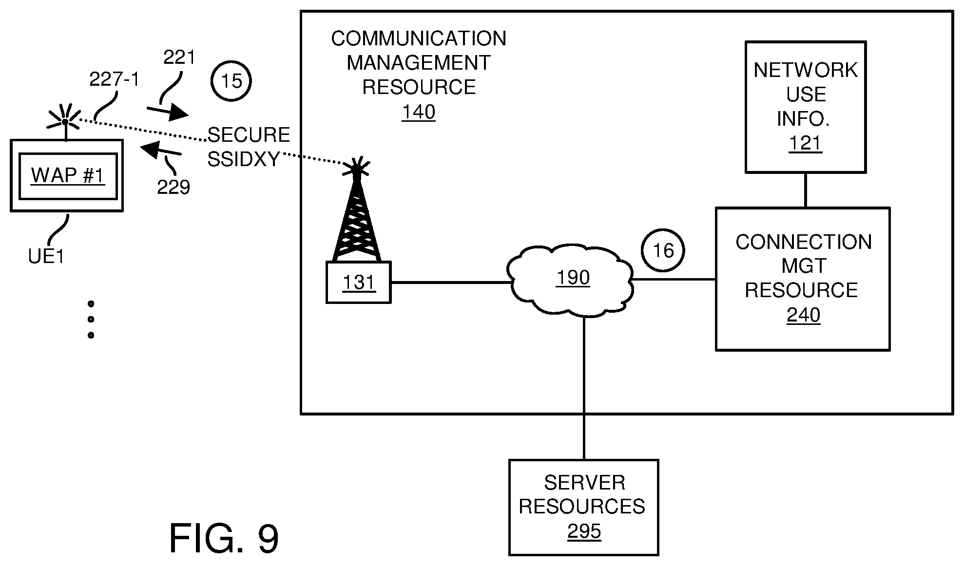 Patent US12348964 Figure 9 – Network access and management via wireless access profiles