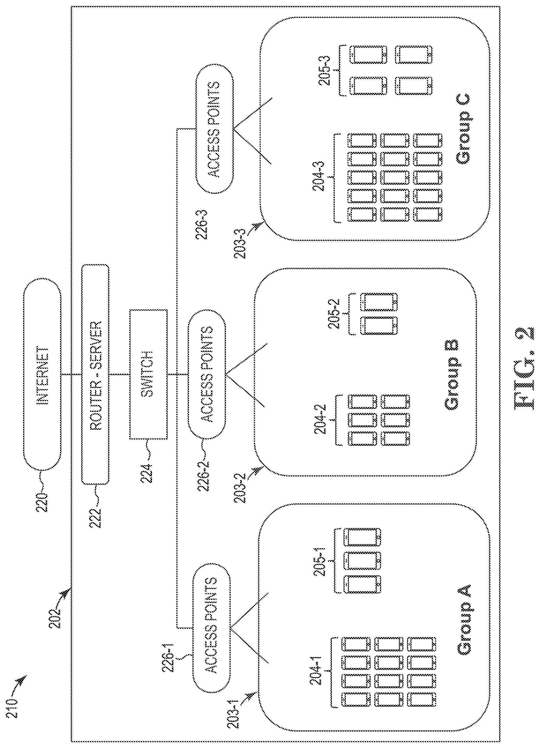 Patent US12348965 Figure 2 – Inmate information communication systems