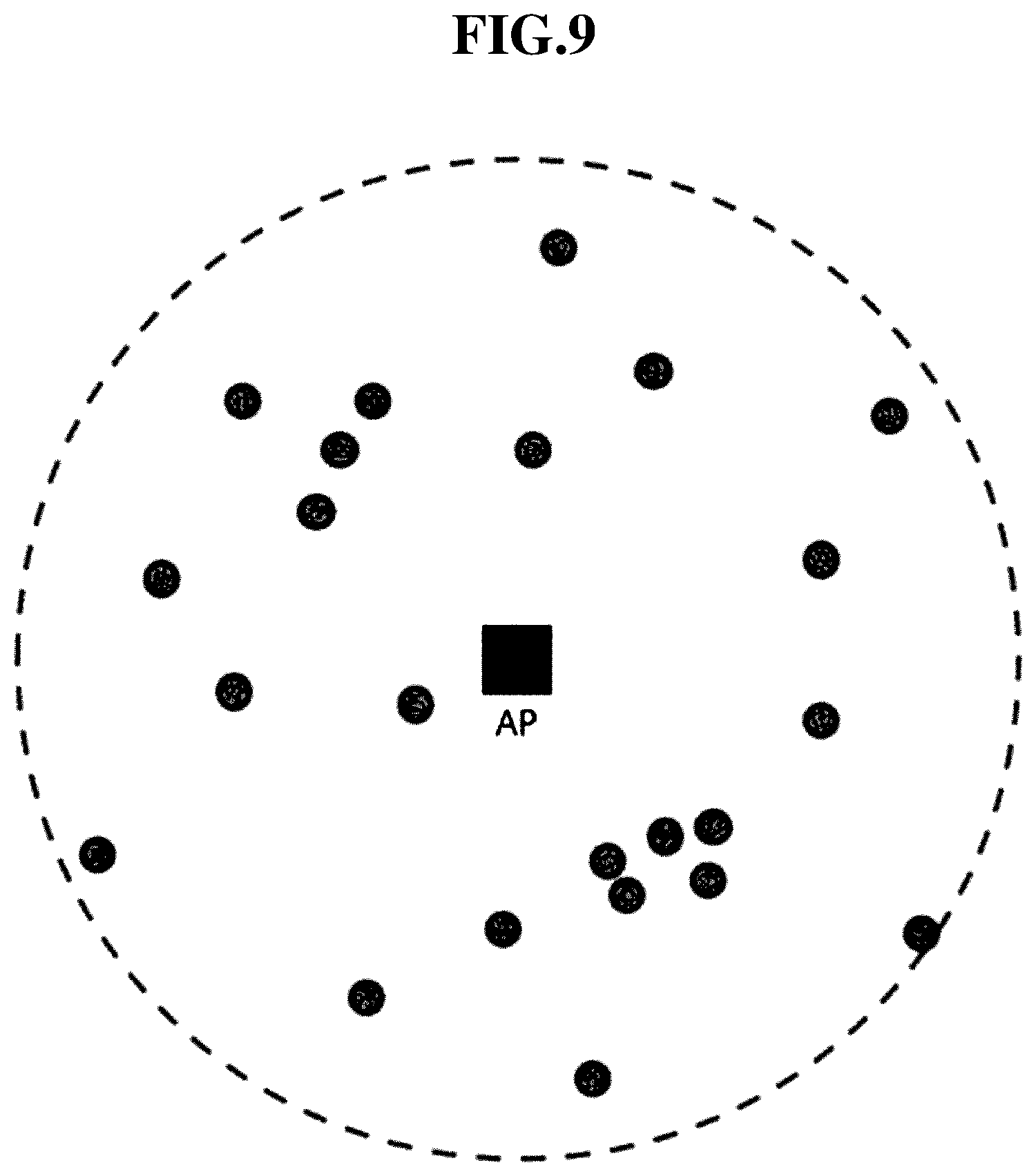 Patent US12348978 Figure 8 – Apparatus and method for AP placement of large-scale wireless LAN and adaptive wireless resource management