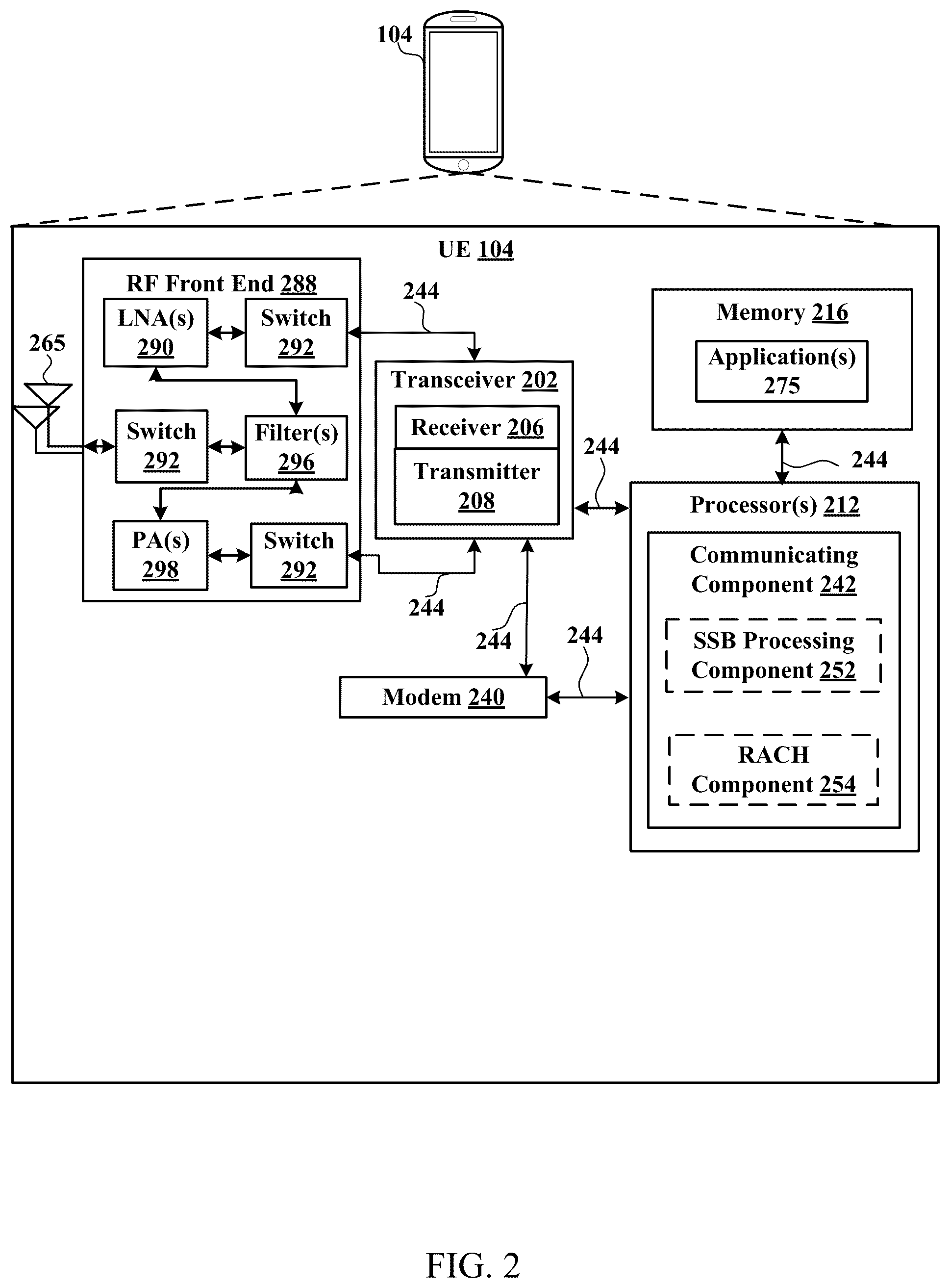 Patent US12348982 Figure 2 – Techniques for indicating a preferred beam in wireless communication random access