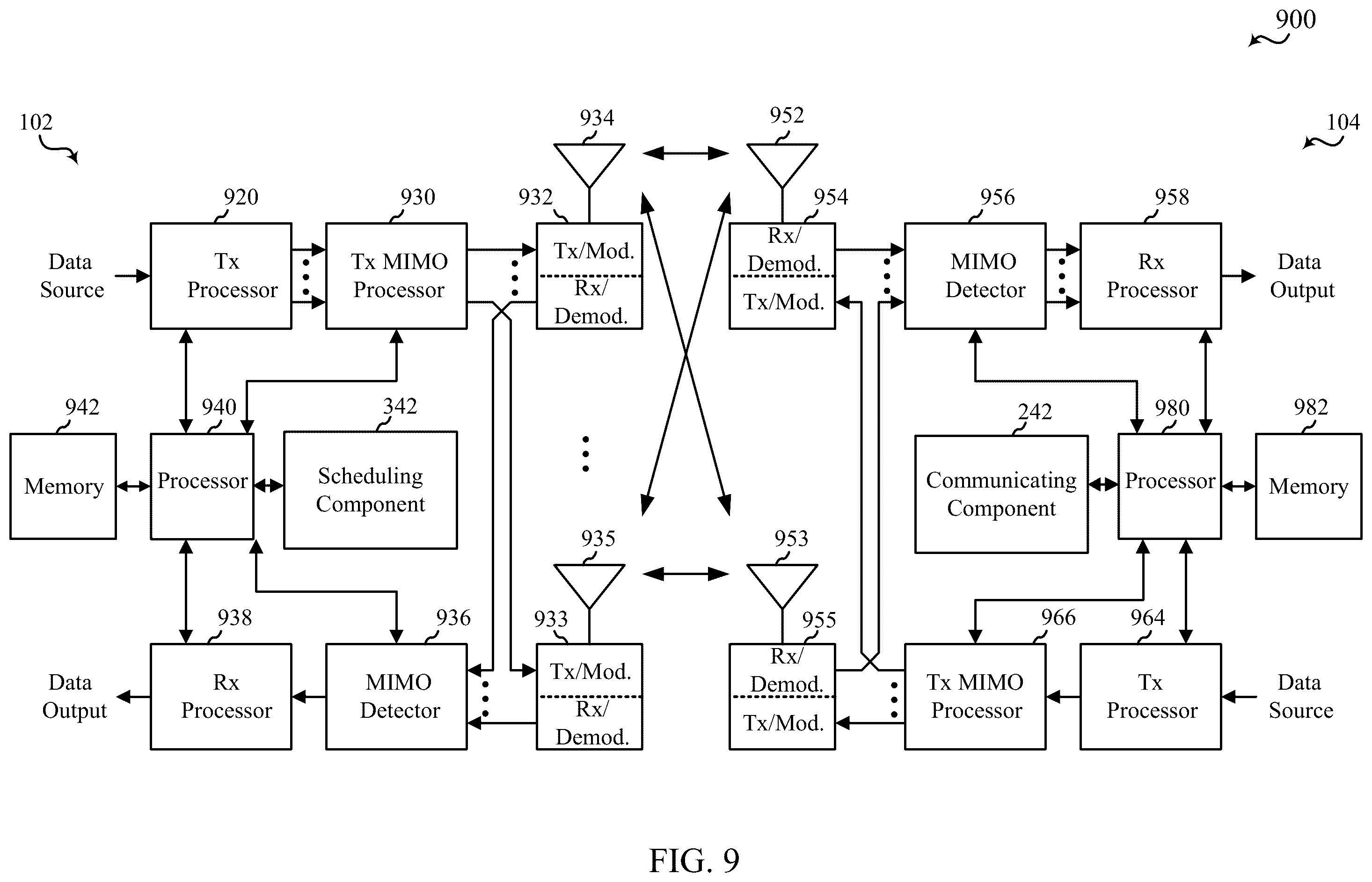 Patent US12348982 Figure 9 – Techniques for indicating a preferred beam in wireless communication random access