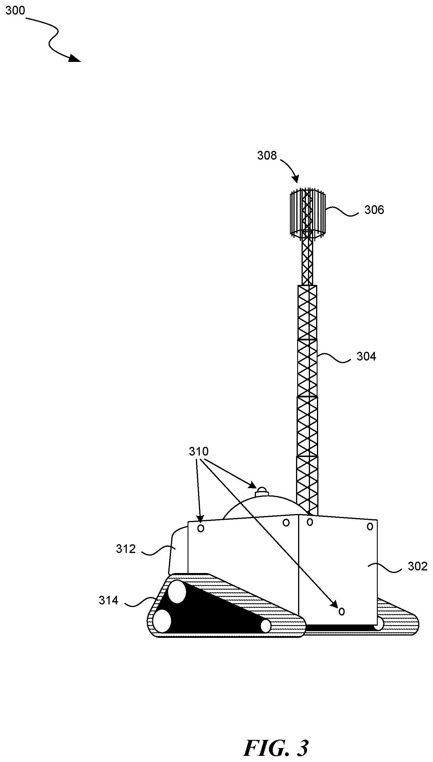 Patent US12348988 Figure 3 – Methods and systems for providing autonomous wireless coverage
