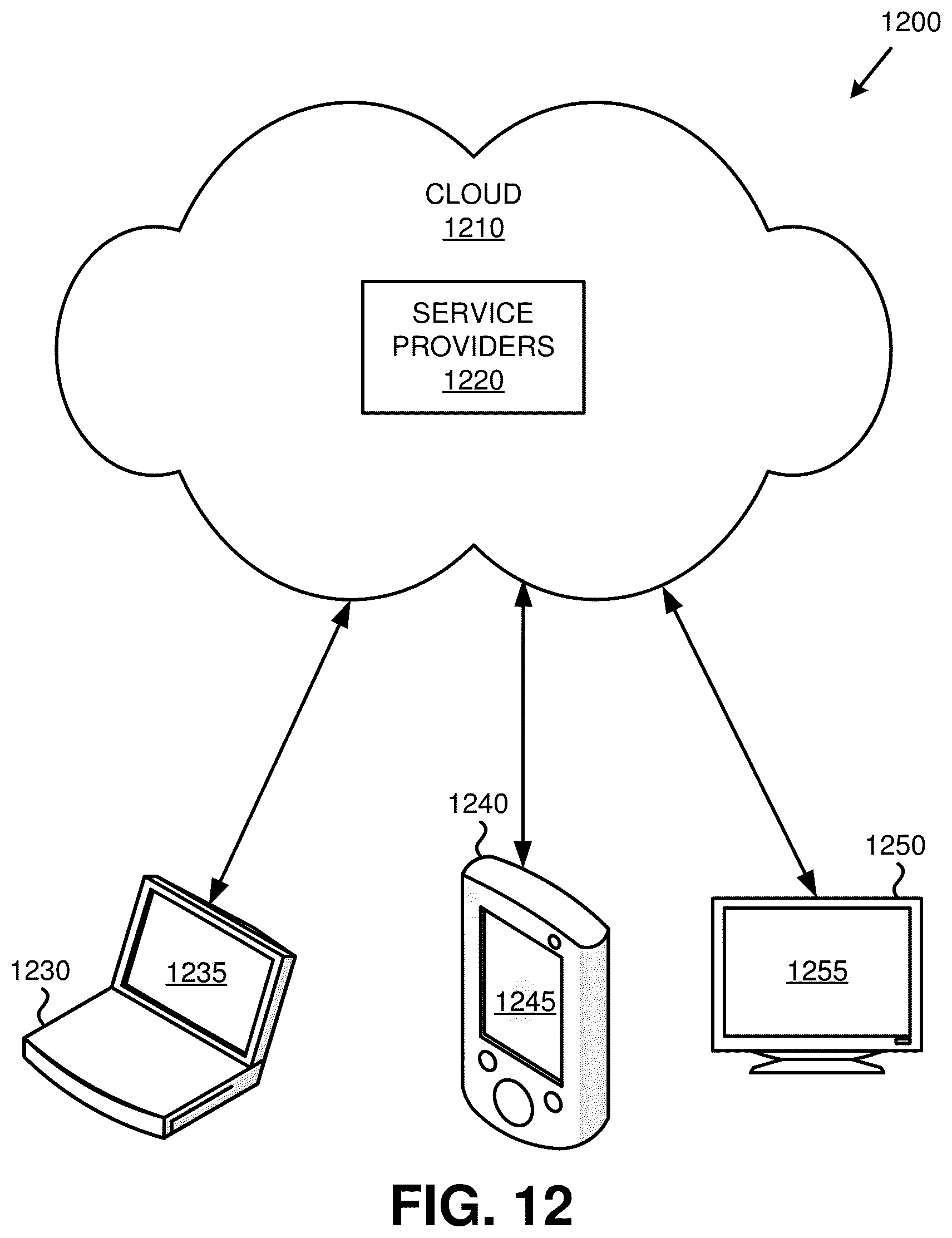 Patent US12350007 Figure 12 – Wearable health monitoring device