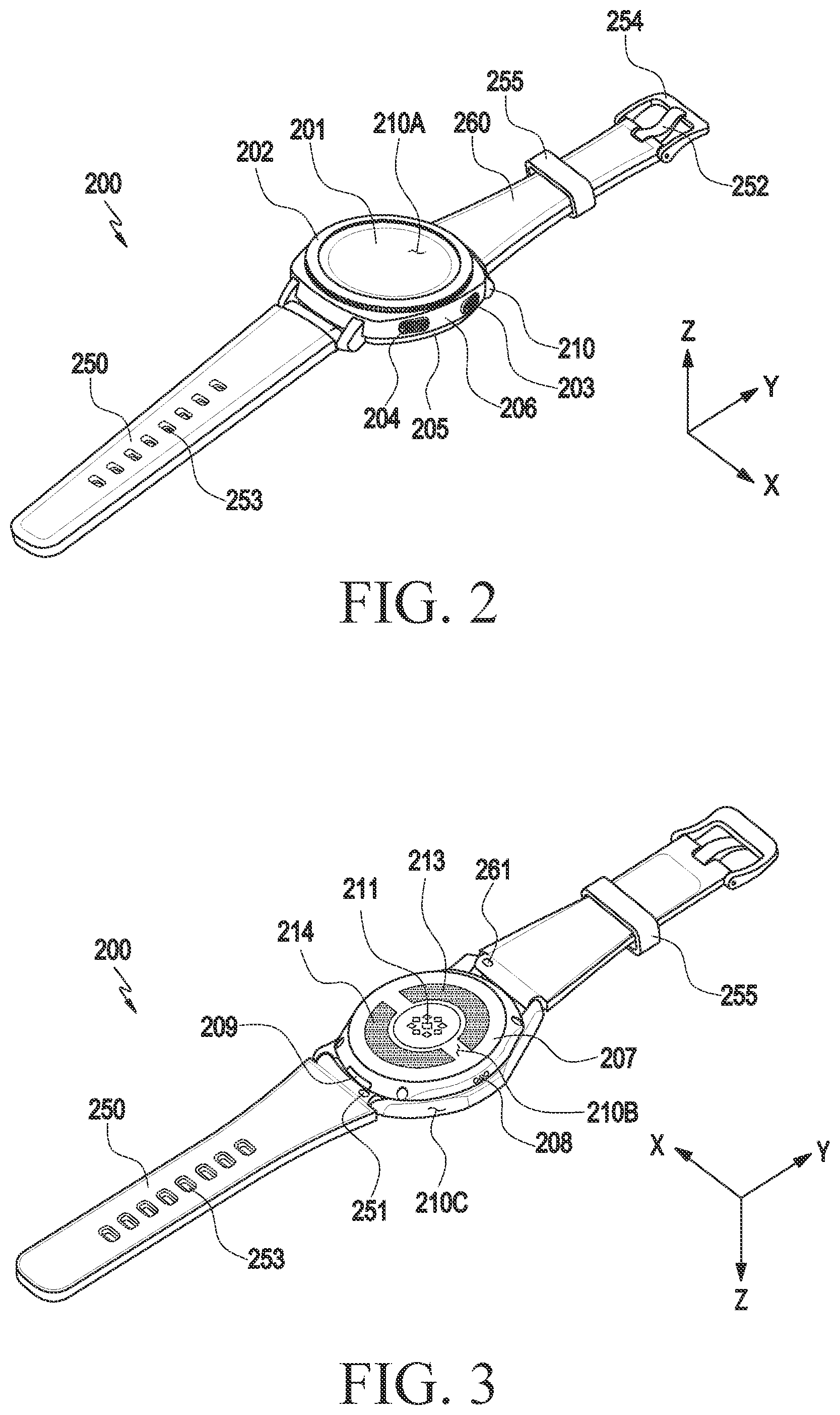 Patent US12350009 Figure 2 – Electronic device including sensor module