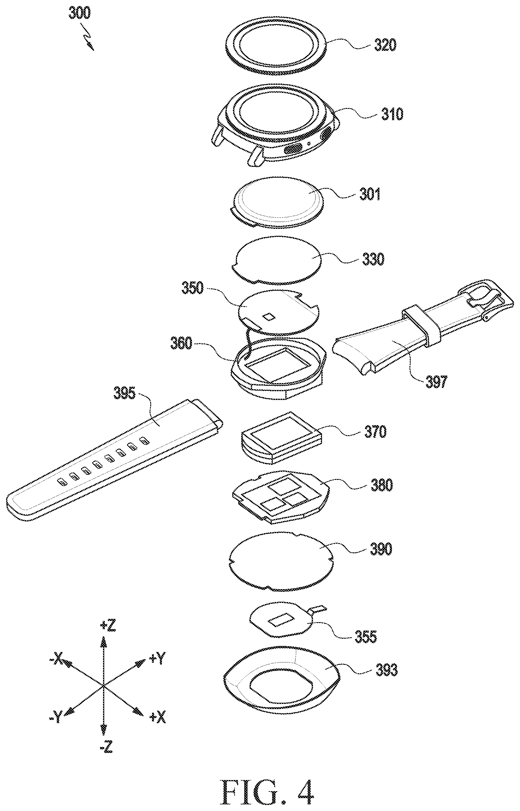 Patent US12350009 Figure 3 – Electronic device including sensor module
