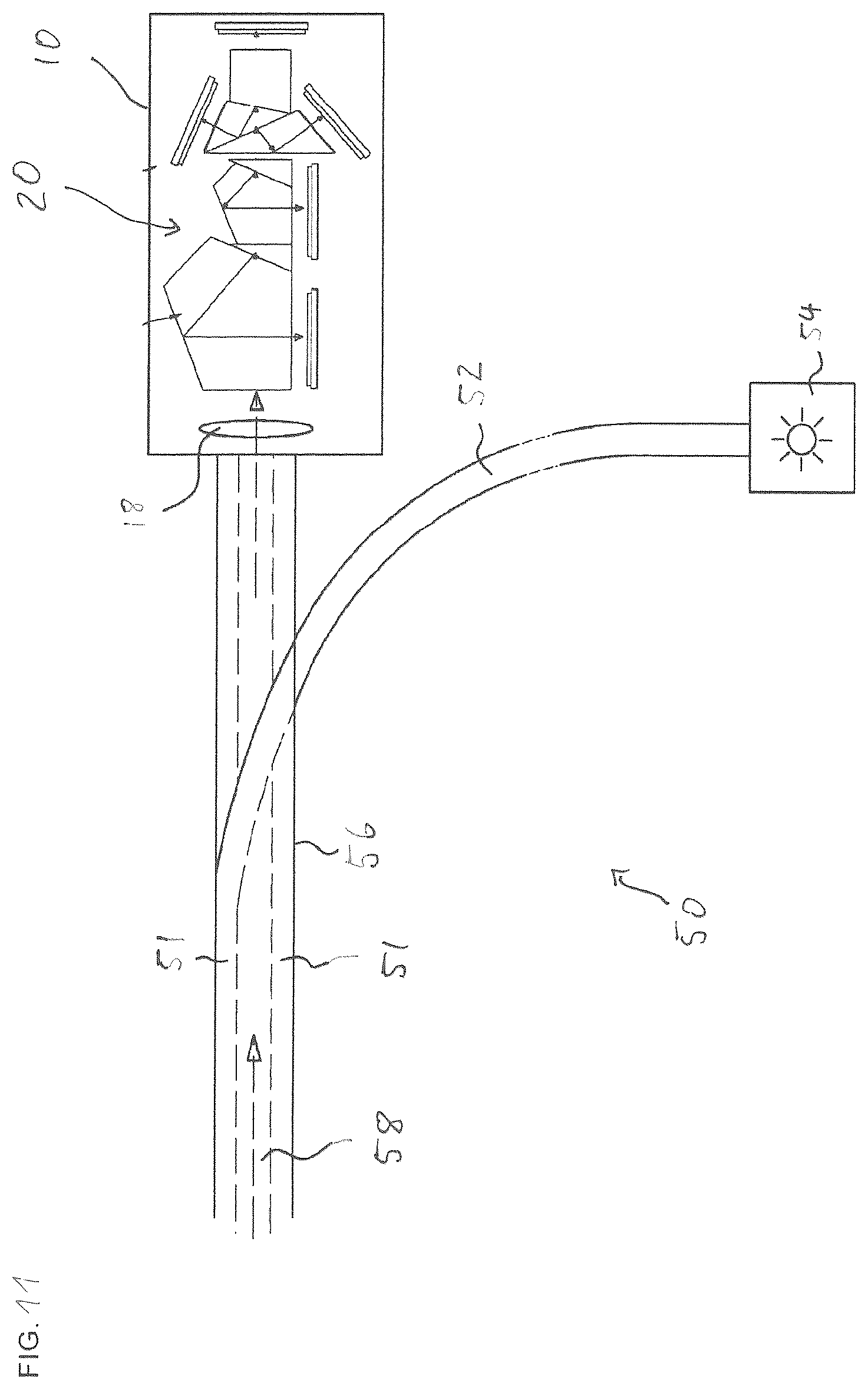 Patent US12350011 Figure 8 – Method of measuring a fluorescence signal, determining a peak frequency map and providing a risk prediction value, image capturing and processing device