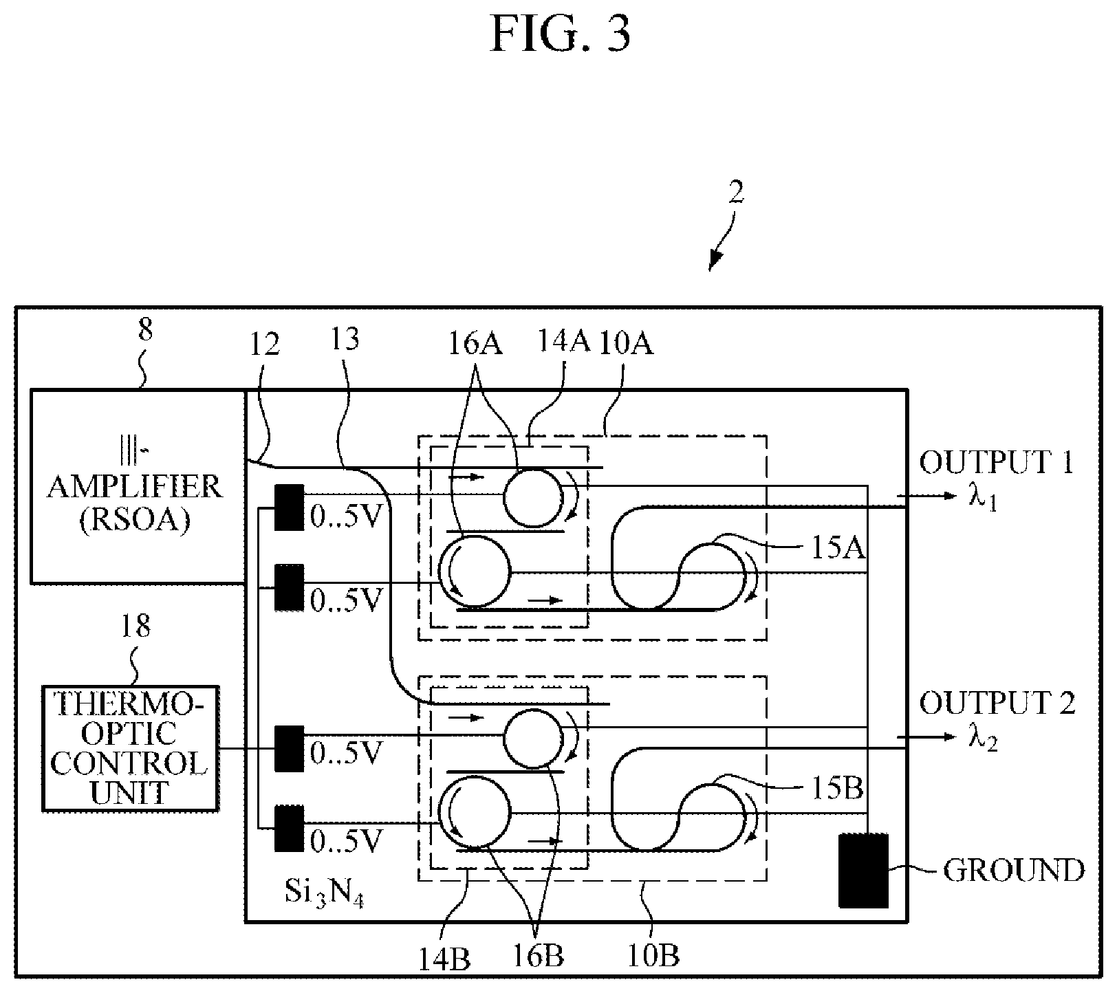 Patent US12350013 Figure 4 – Spectrometer including tunable on-chip laser and spectrum measurement method