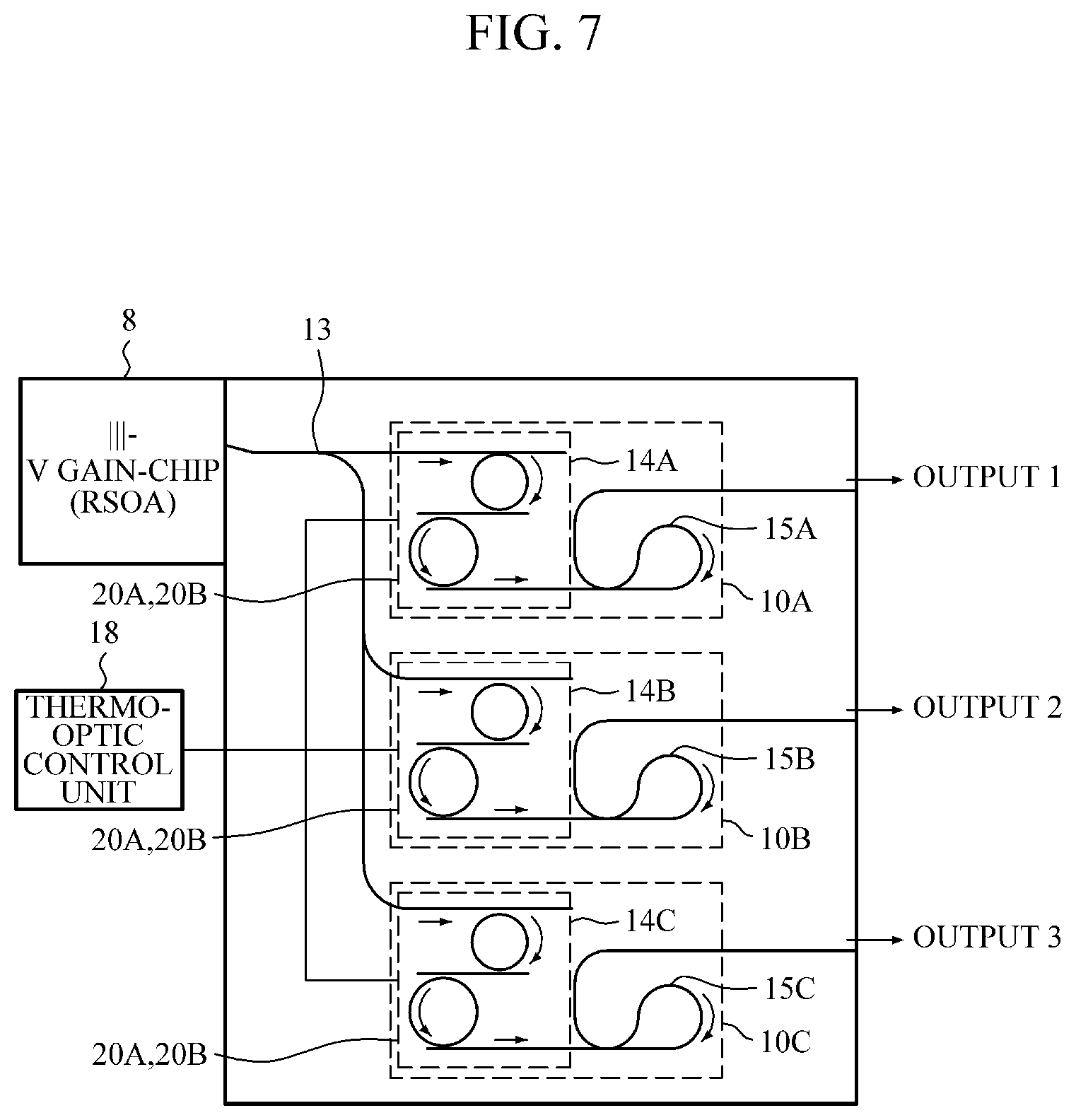 Patent US12350013 Figure 8 – Spectrometer including tunable on-chip laser and spectrum measurement method