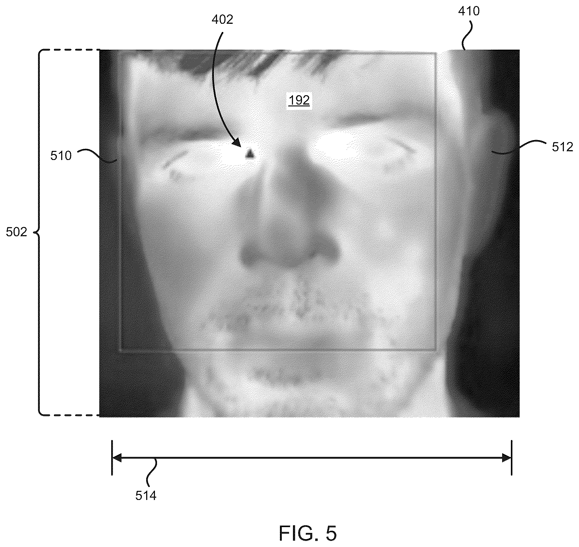 Patent US12350016 Figure 5 – Thermal imaging temperature measurement of inner canthus systems and methods