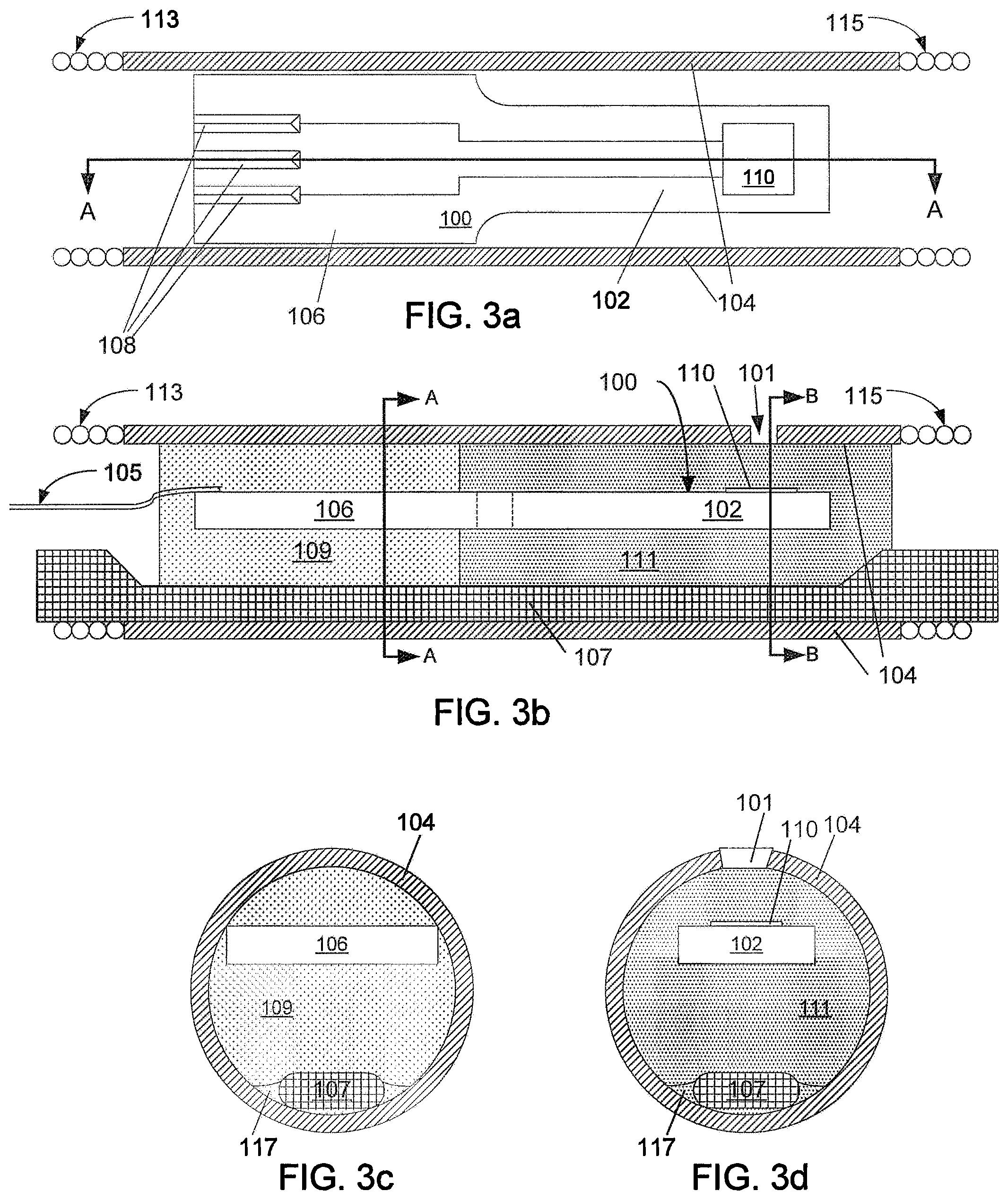 Patent US12350024 Figure 3 – Intravascular pressure devices incorporating sensors manufactured using deep reactive ion etching