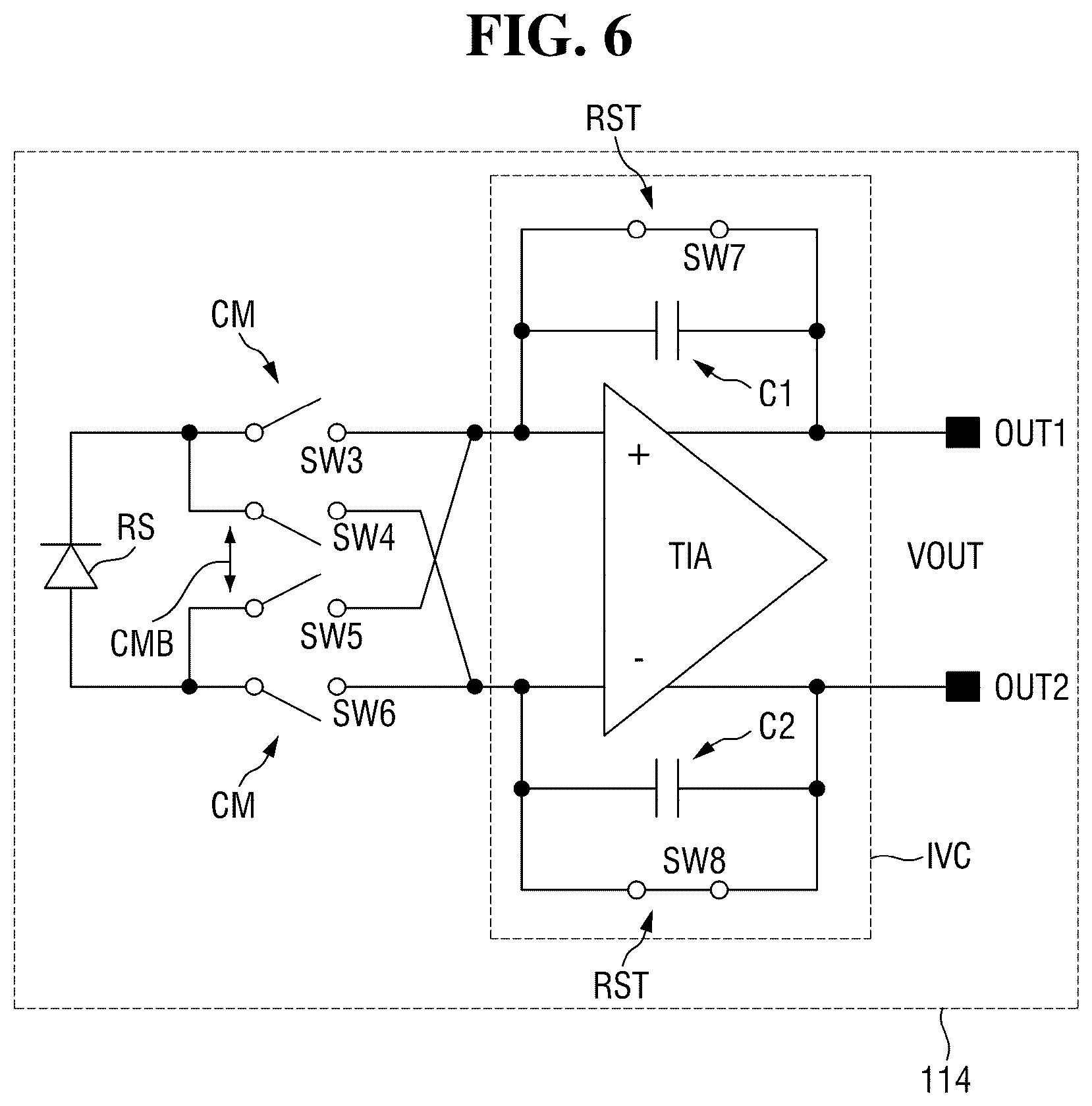 Patent US12350026 Figure 6 – Photoplethysmography sensor and semiconductor device including the same