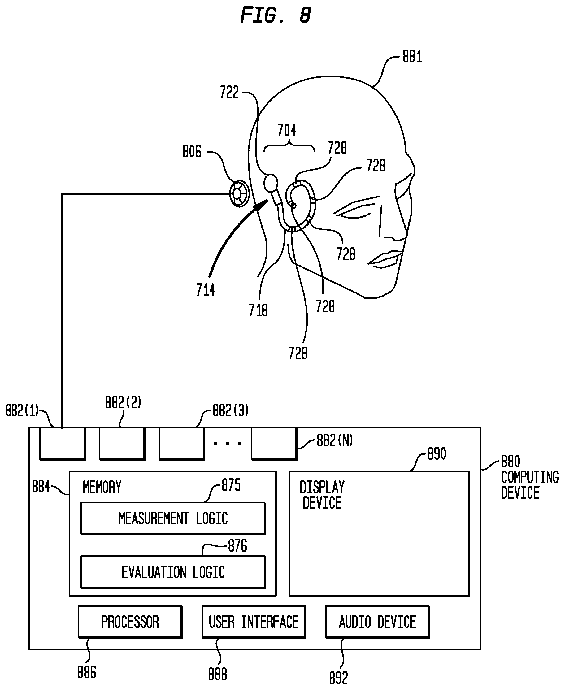 Patent US12350030 Figure 10 – Event detection in an implantable auditory prosthesis