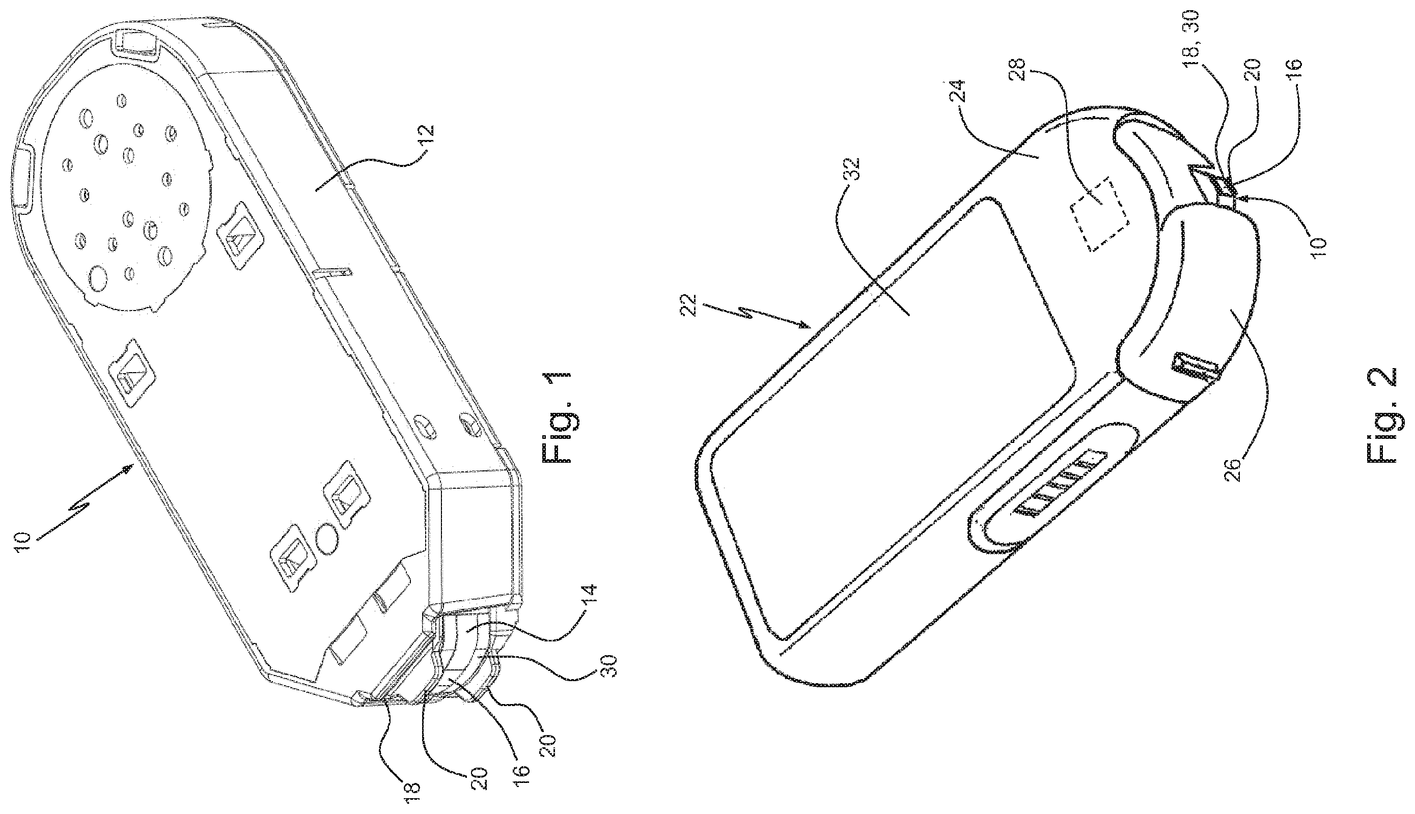 Patent US12350040 Figure 1 – Glucose test arrangement and method
