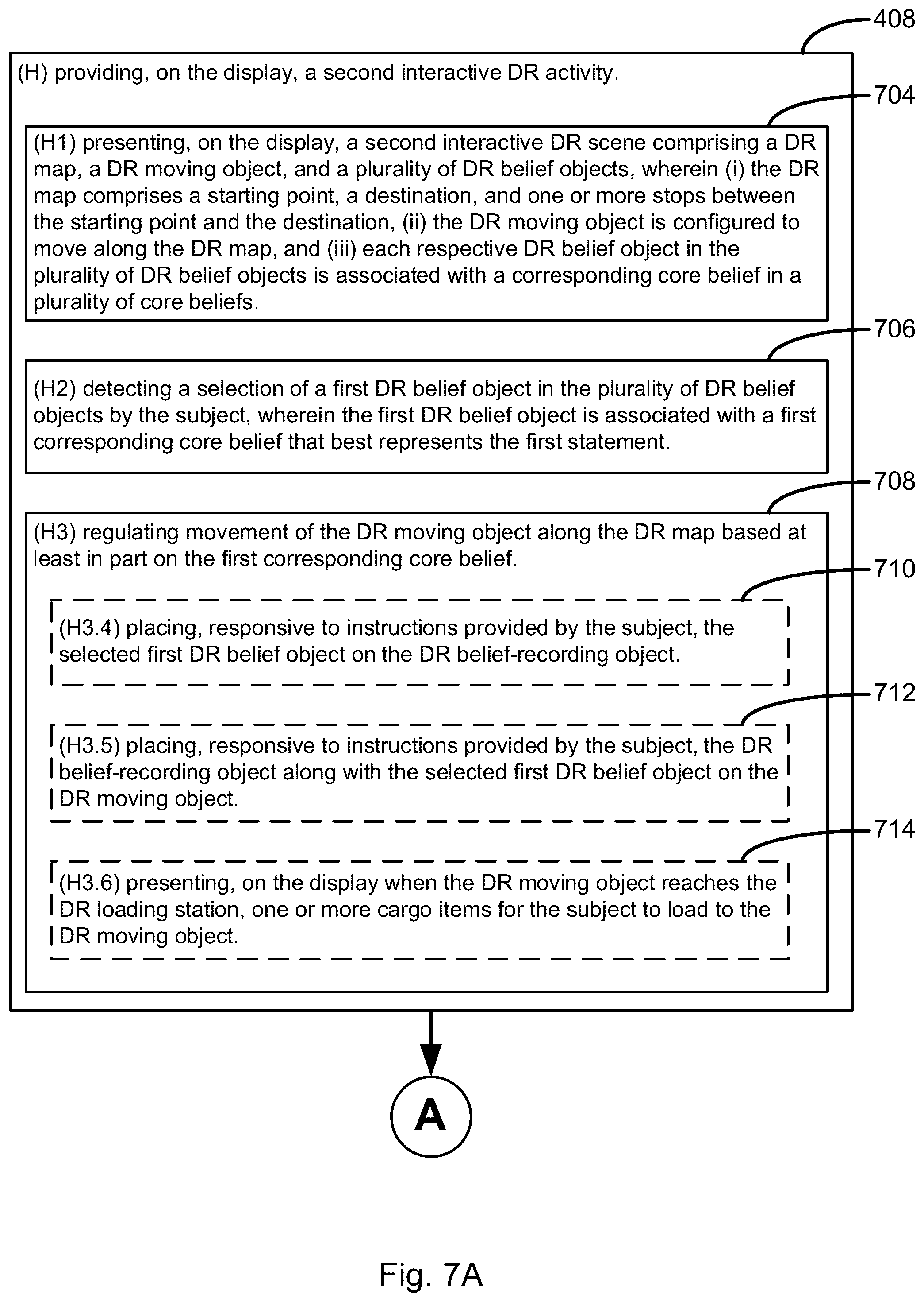 Patent US12350048 Figure 12 – Management of psychiatric or mental conditions using digital reality with cognitive behavioral technique