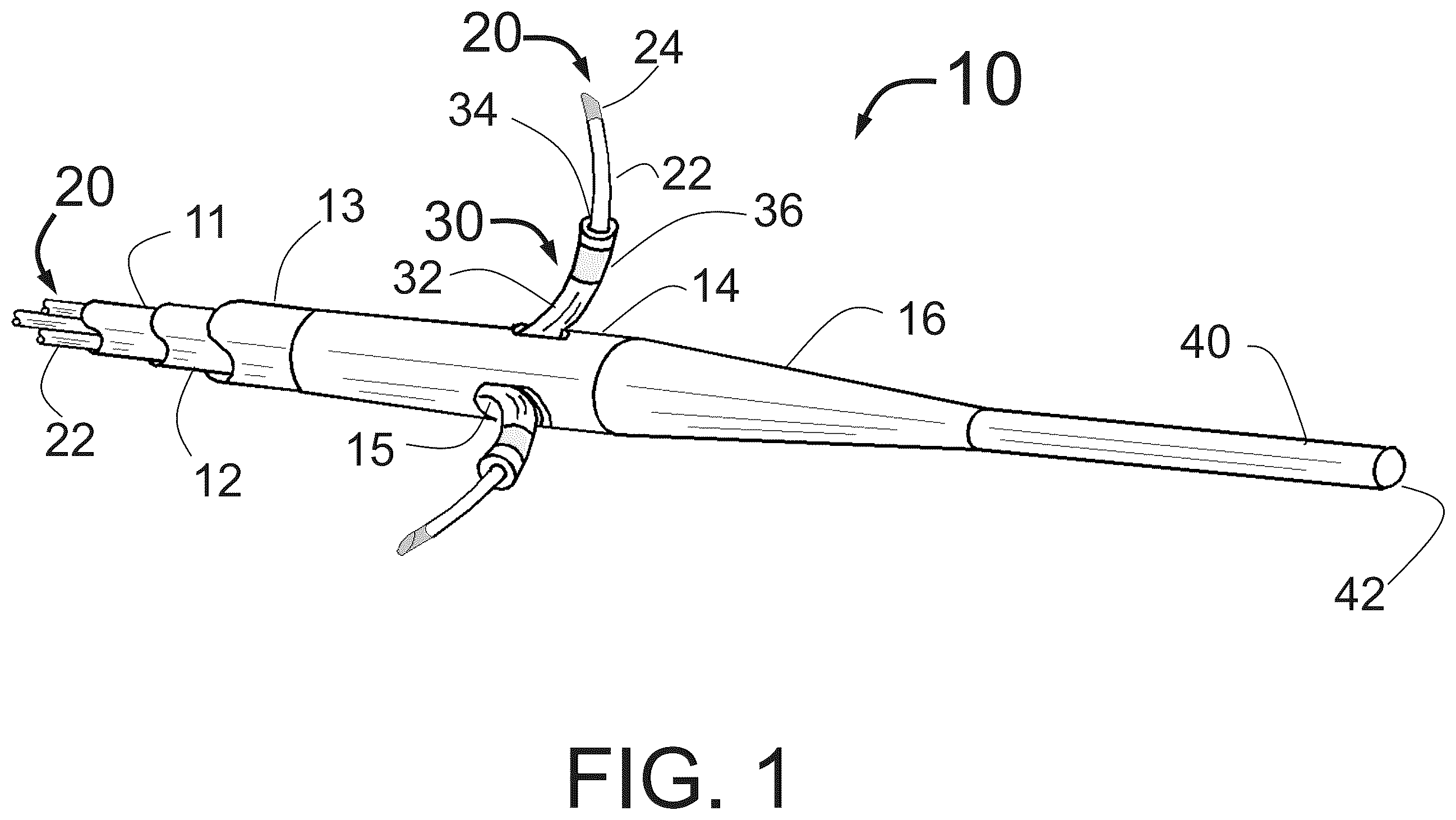 Patent US12350051 — Apparatus for effective ablation and nerve sensing associated with denervation — Figure 1