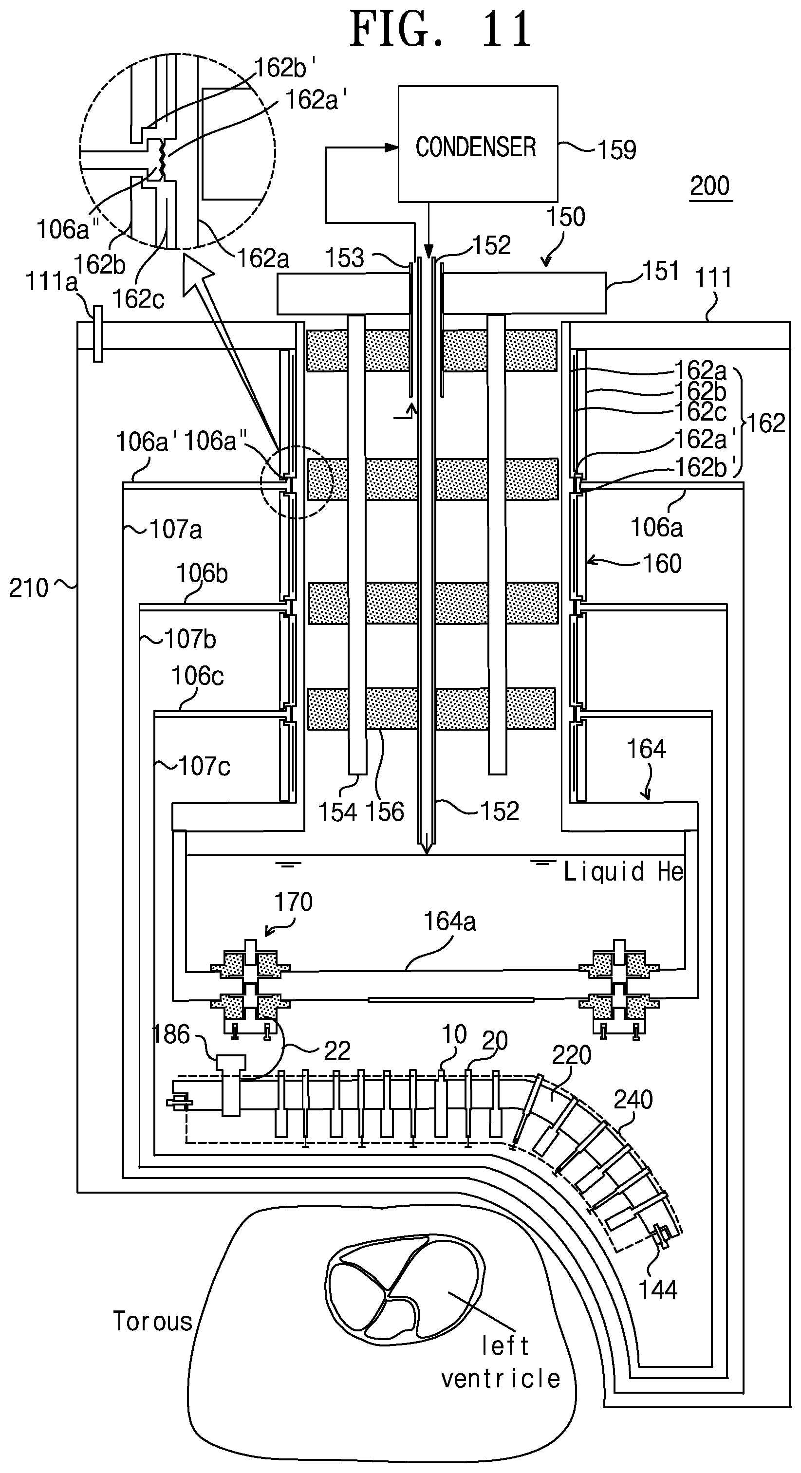 Patent US12350052 Figure 9 – Magnetocardiography measuring apparatus