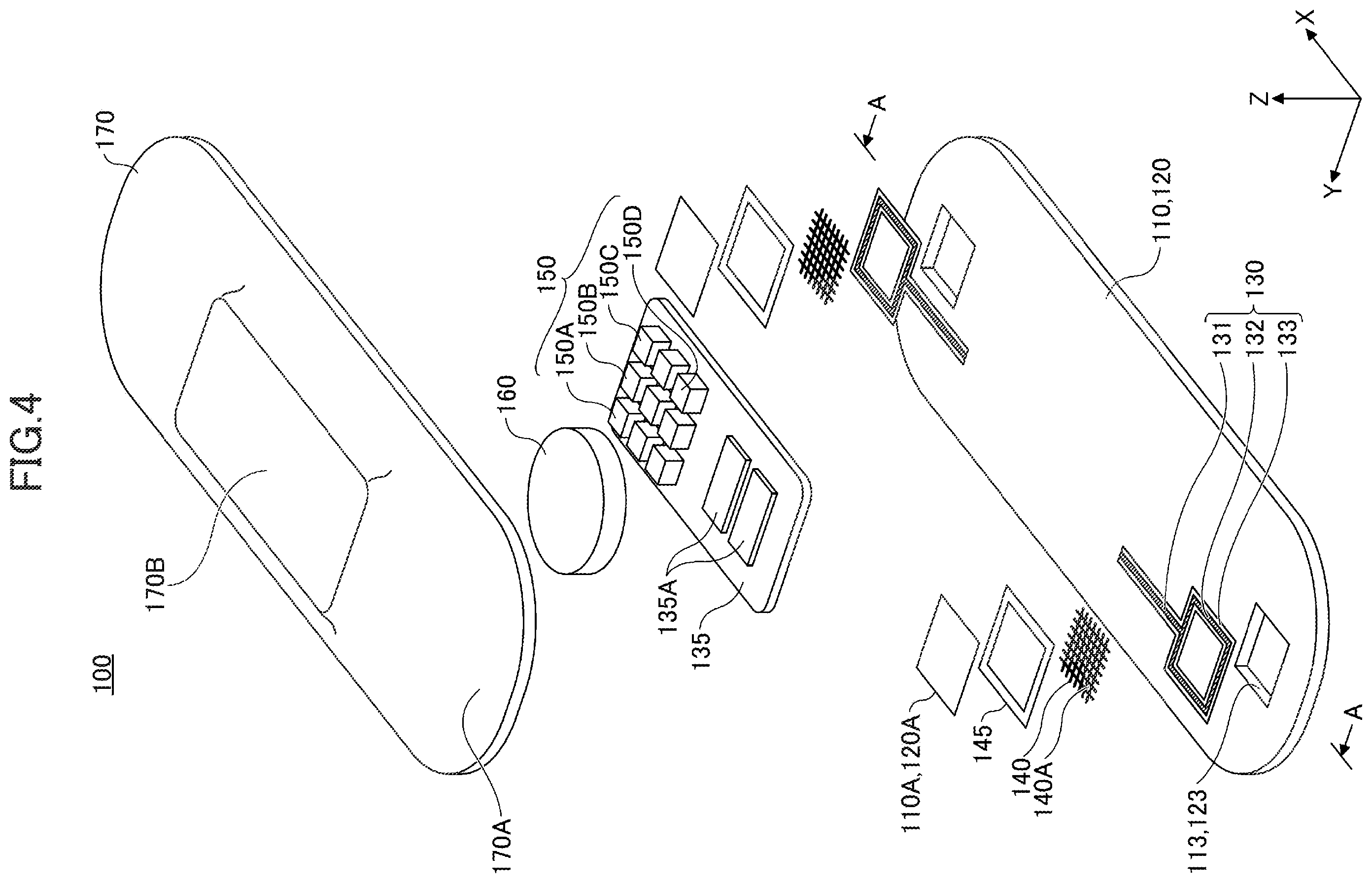 Patent US12350053 Figure 3 – Electrode and biosensor