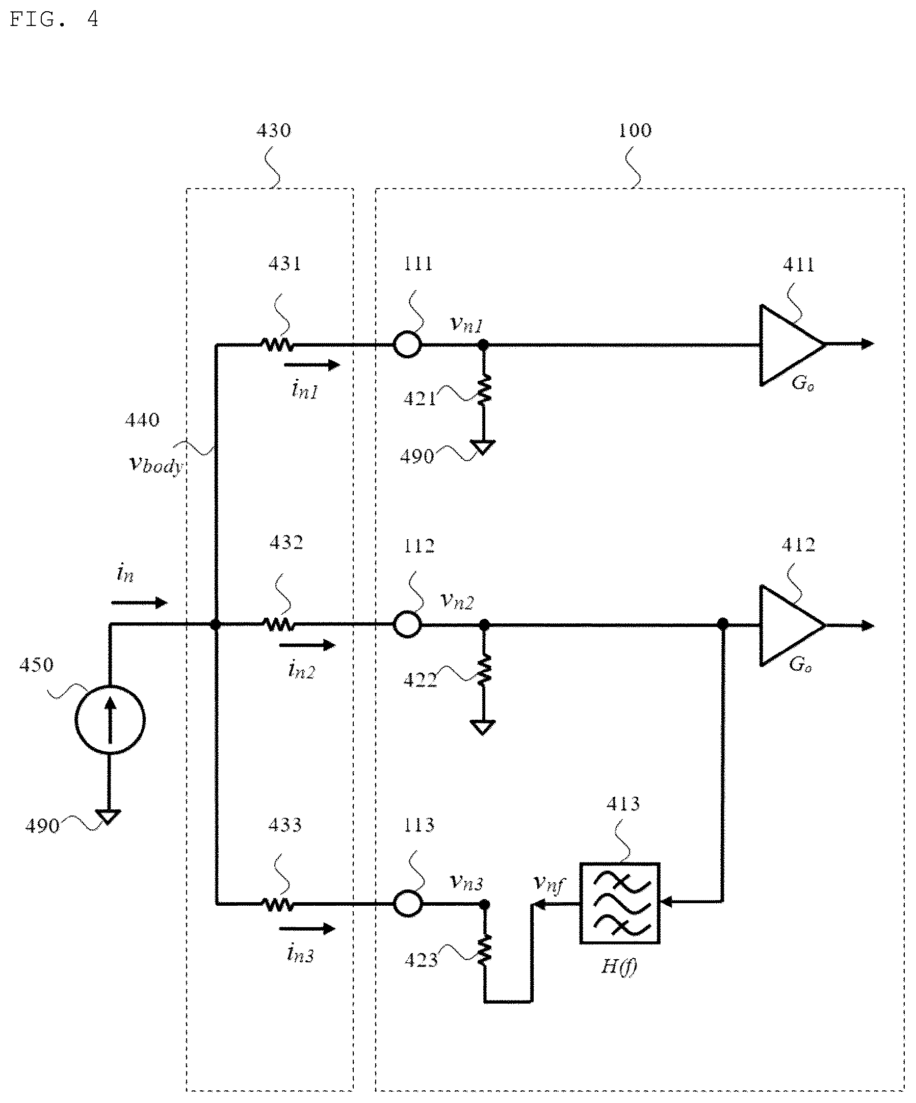 Patent US12350056 Figure 4 – Electrocardiogram measurement apparatus