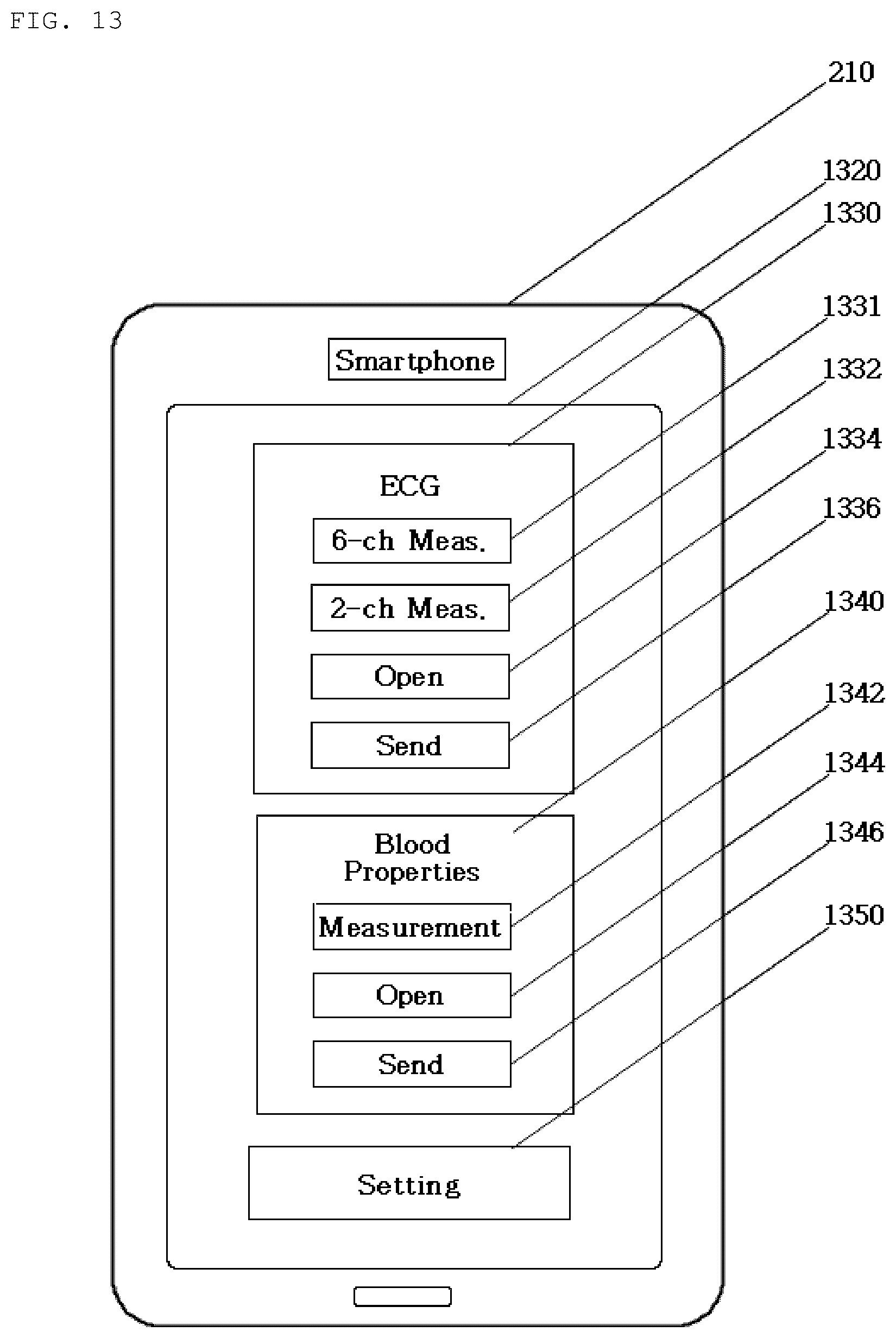 Patent US12350056 Figure 13 – Electrocardiogram measurement apparatus