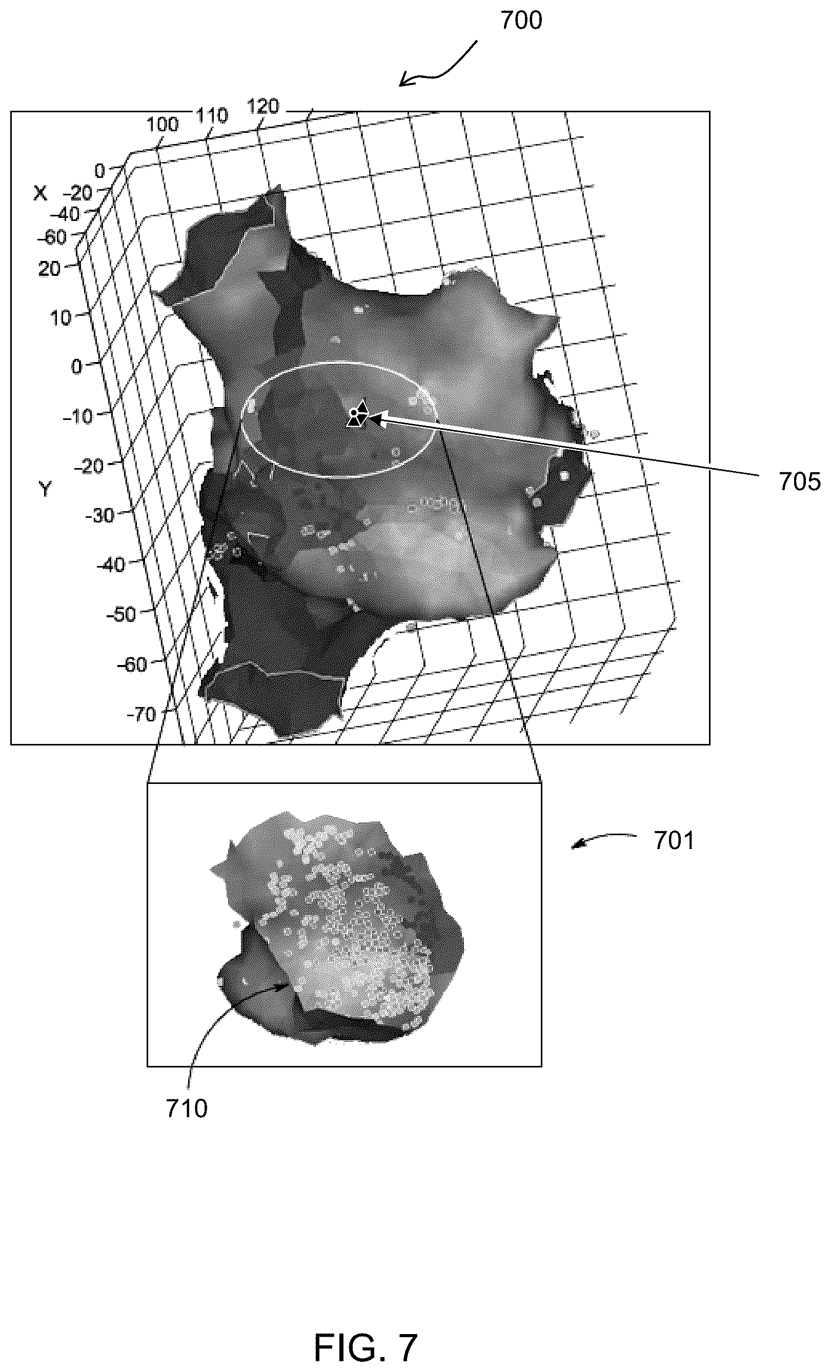 Patent US12350073 Figure 7 – Signal and correction processing for anatomical structure mapping data