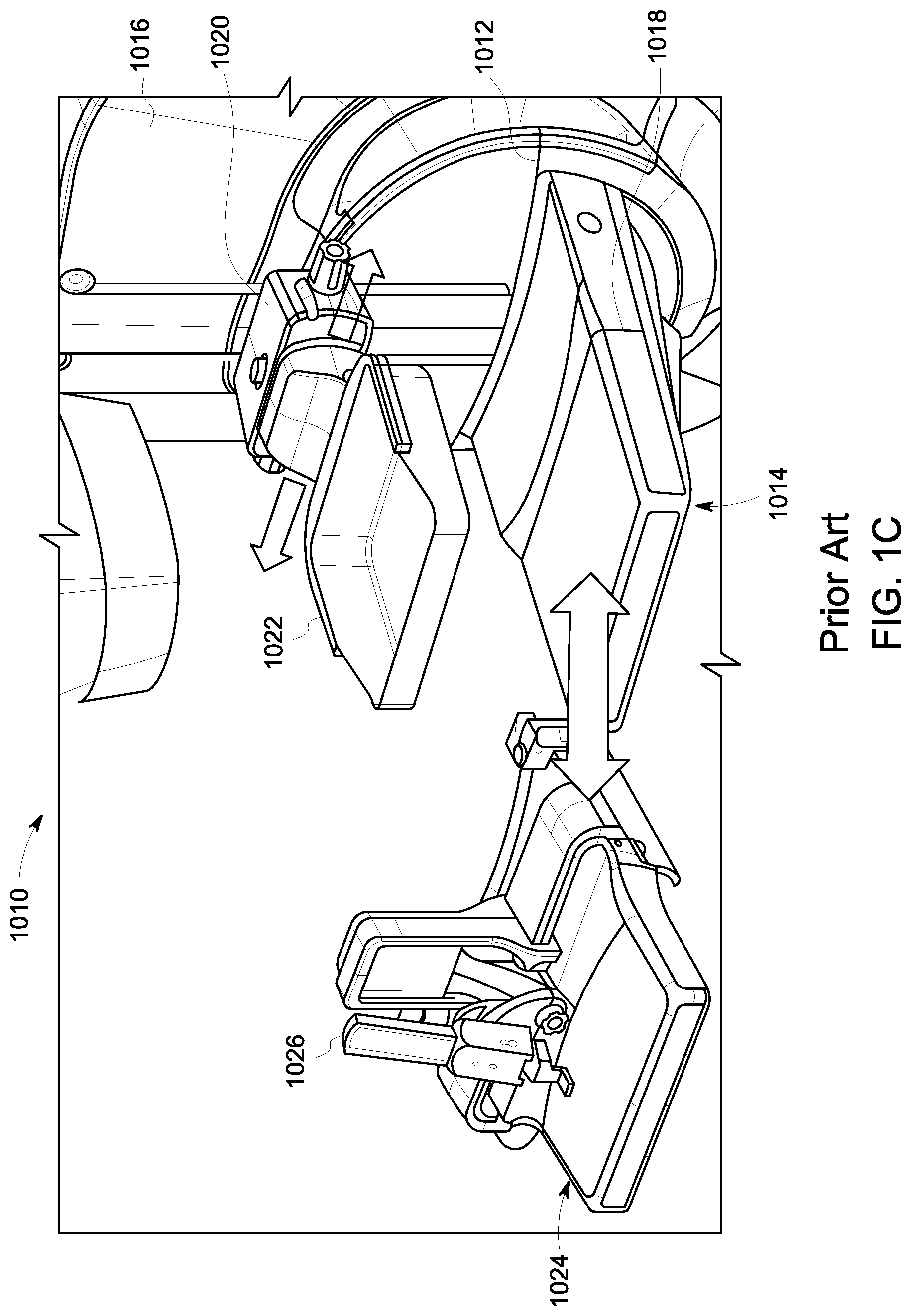 Patent US12350085 Figure 3 – Mammography imaging system with universal attachment structures