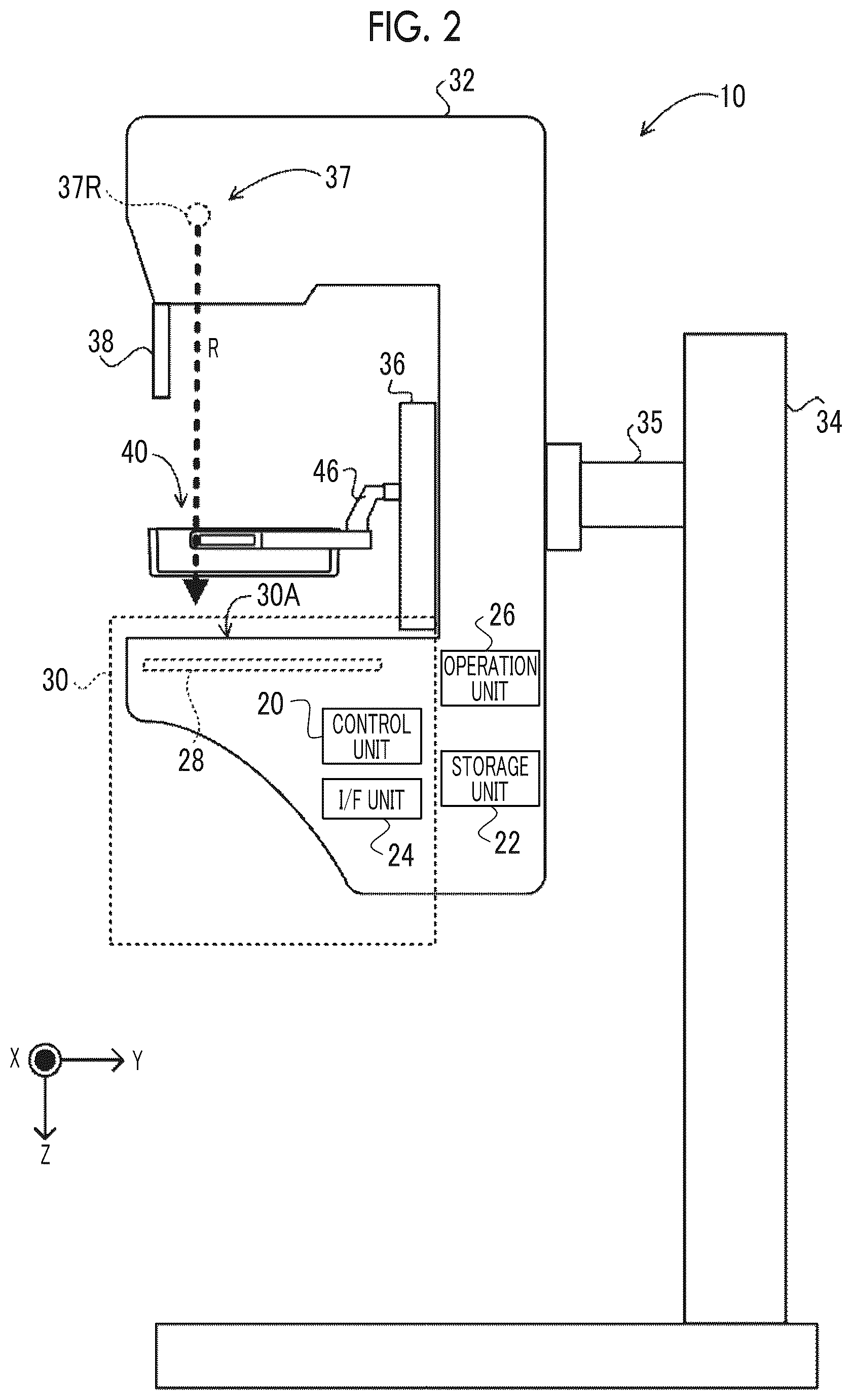 Patent US12350086 Figure 2 – Information processing apparatus, information processing method, and information processing program