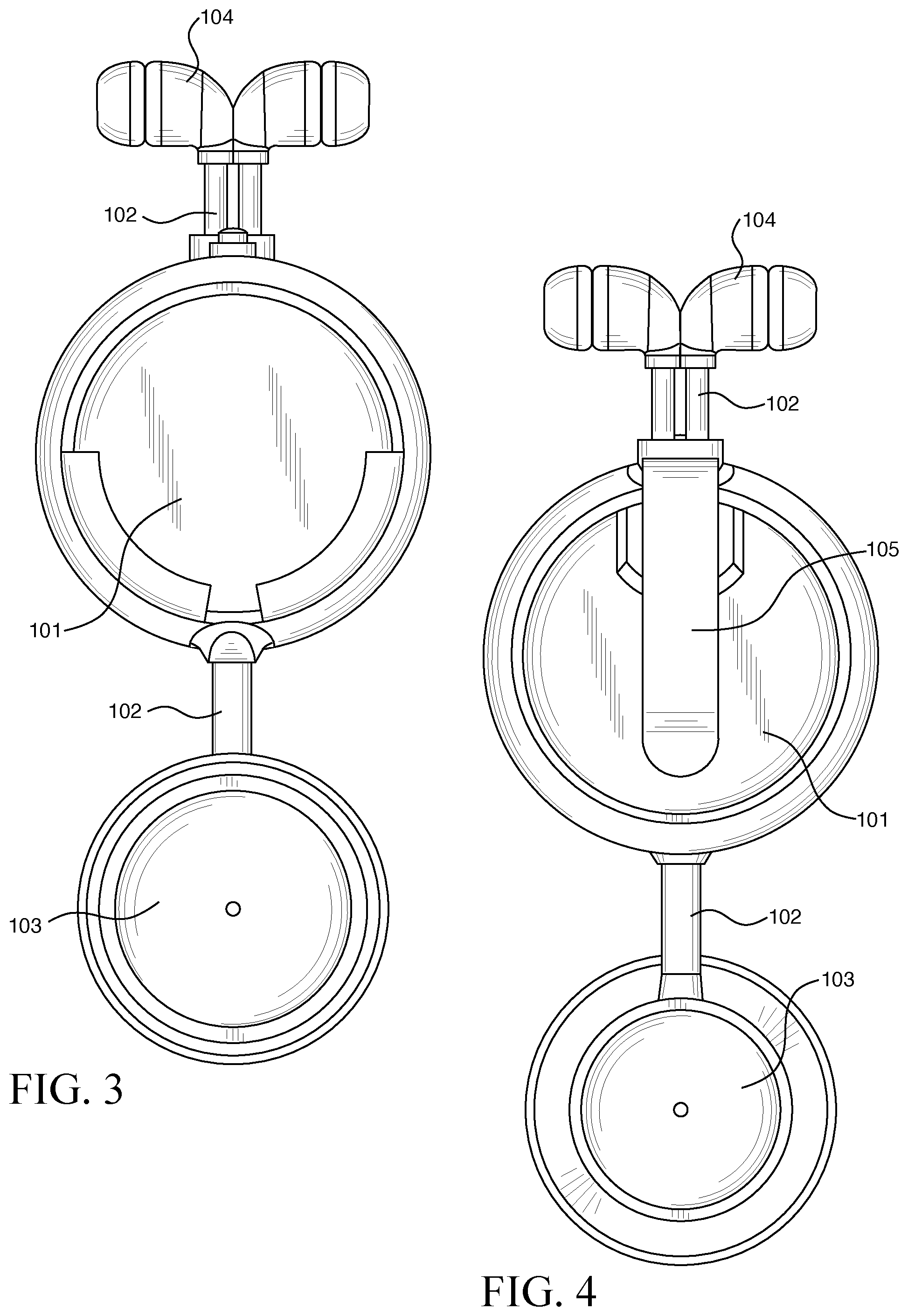 Patent US12350091 Figure 3 – Retractable stethoscope