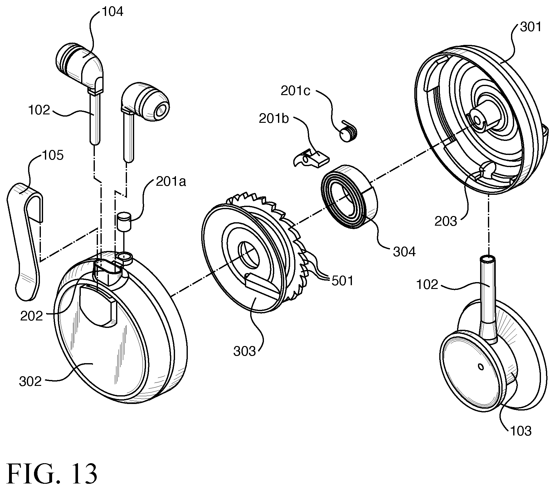 Patent US12350091 Figure 9 – Retractable stethoscope
