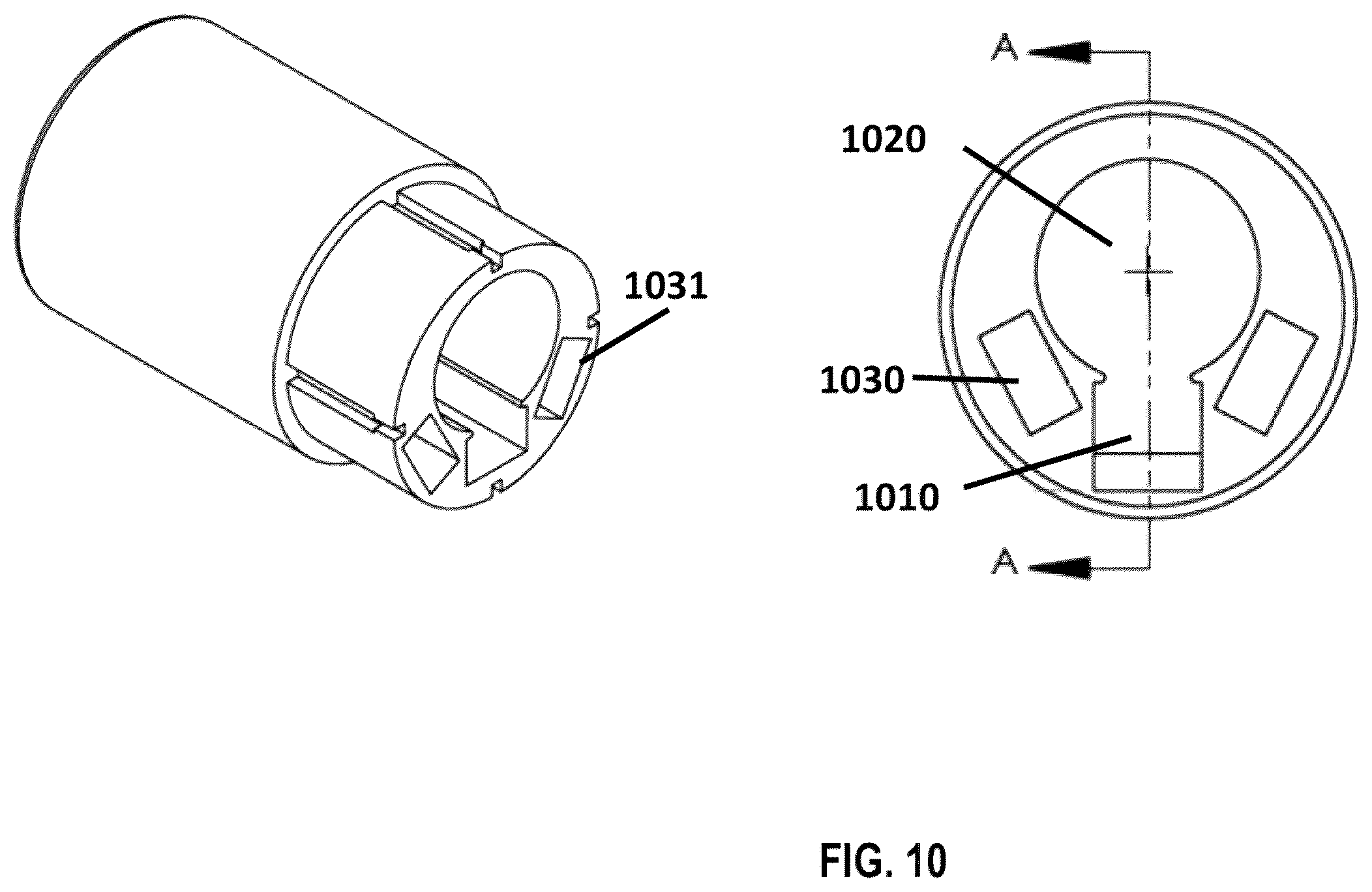 Patent US12350092 Figure 10 – Systems for a triple imaging hybrid probe