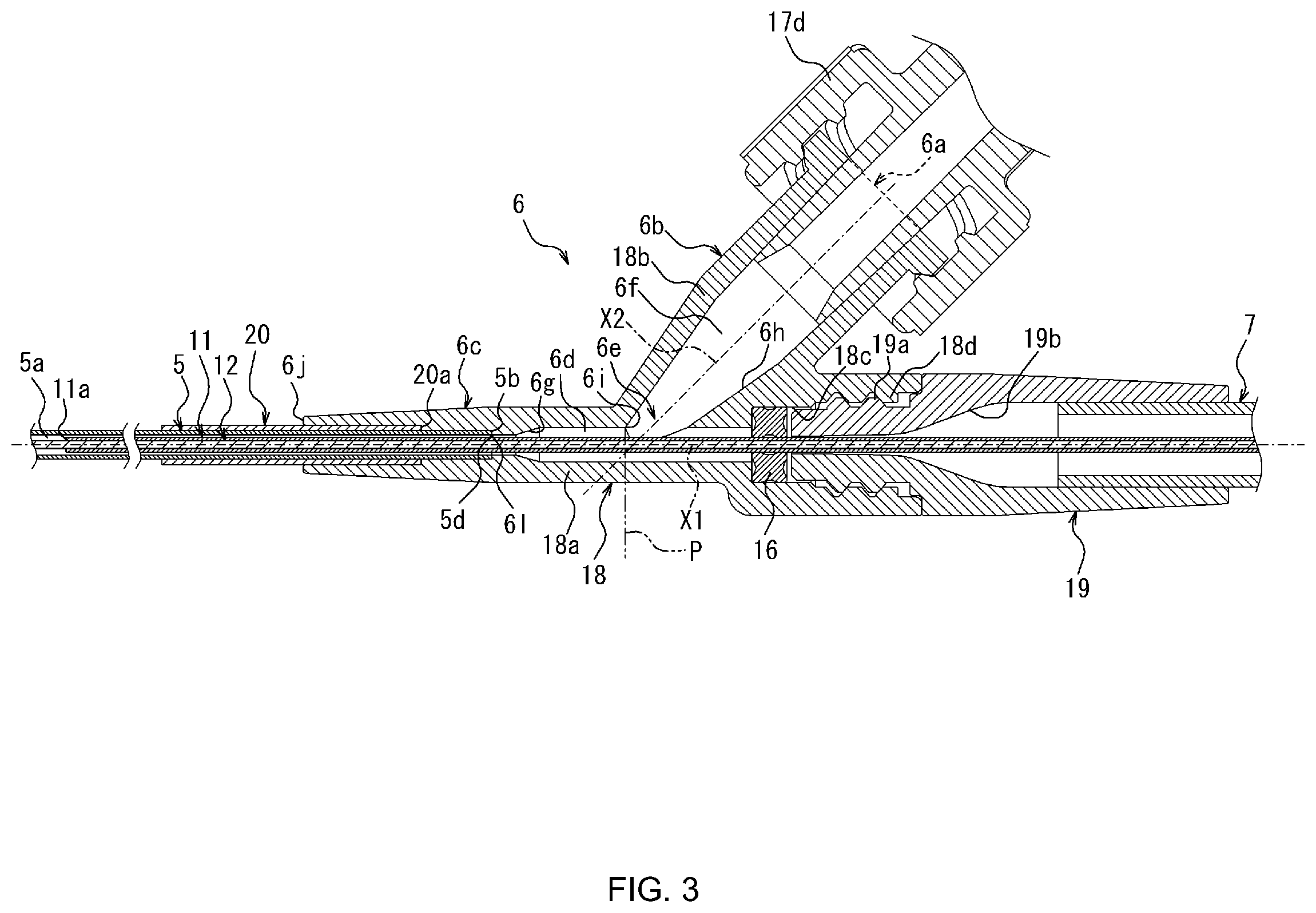 Patent US12350095 Figure 3 – Diagnostic imaging catheter and diagnostic imaging apparatus