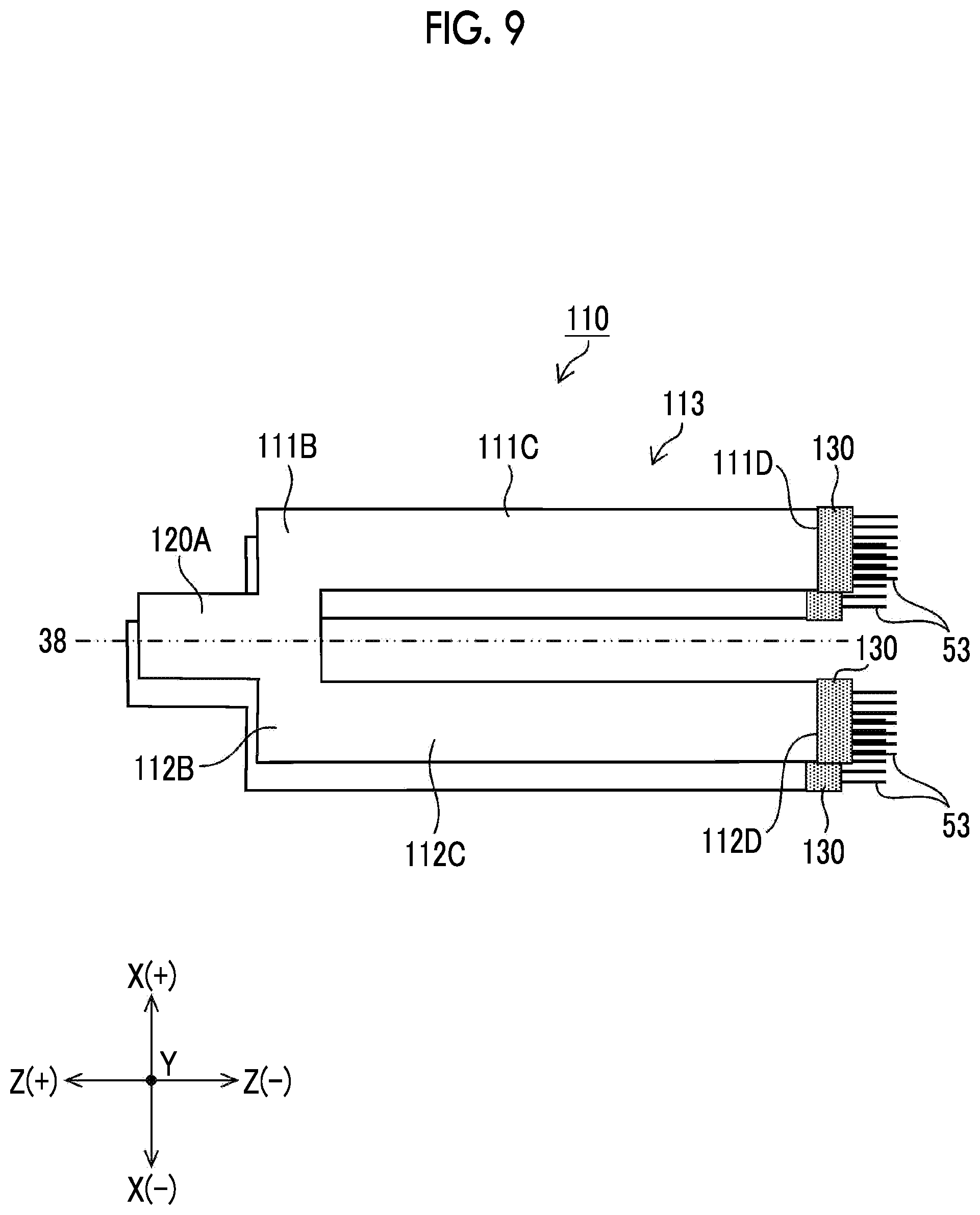 Patent US12350096 Figure 9 – Ultrasonic endoscope