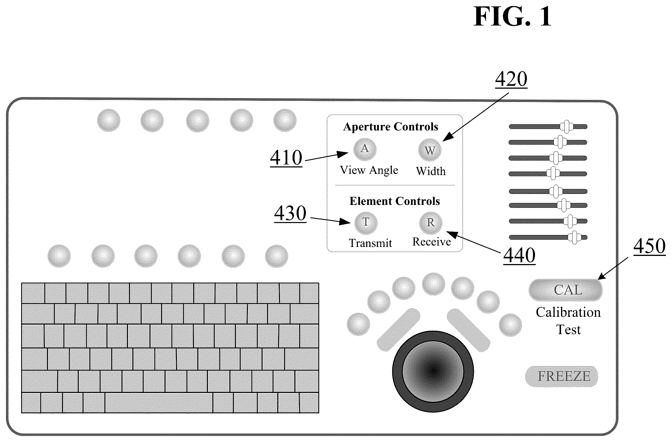 Patent US12350101 Figure 1 – Concave ultrasound transducers and 3D arrays