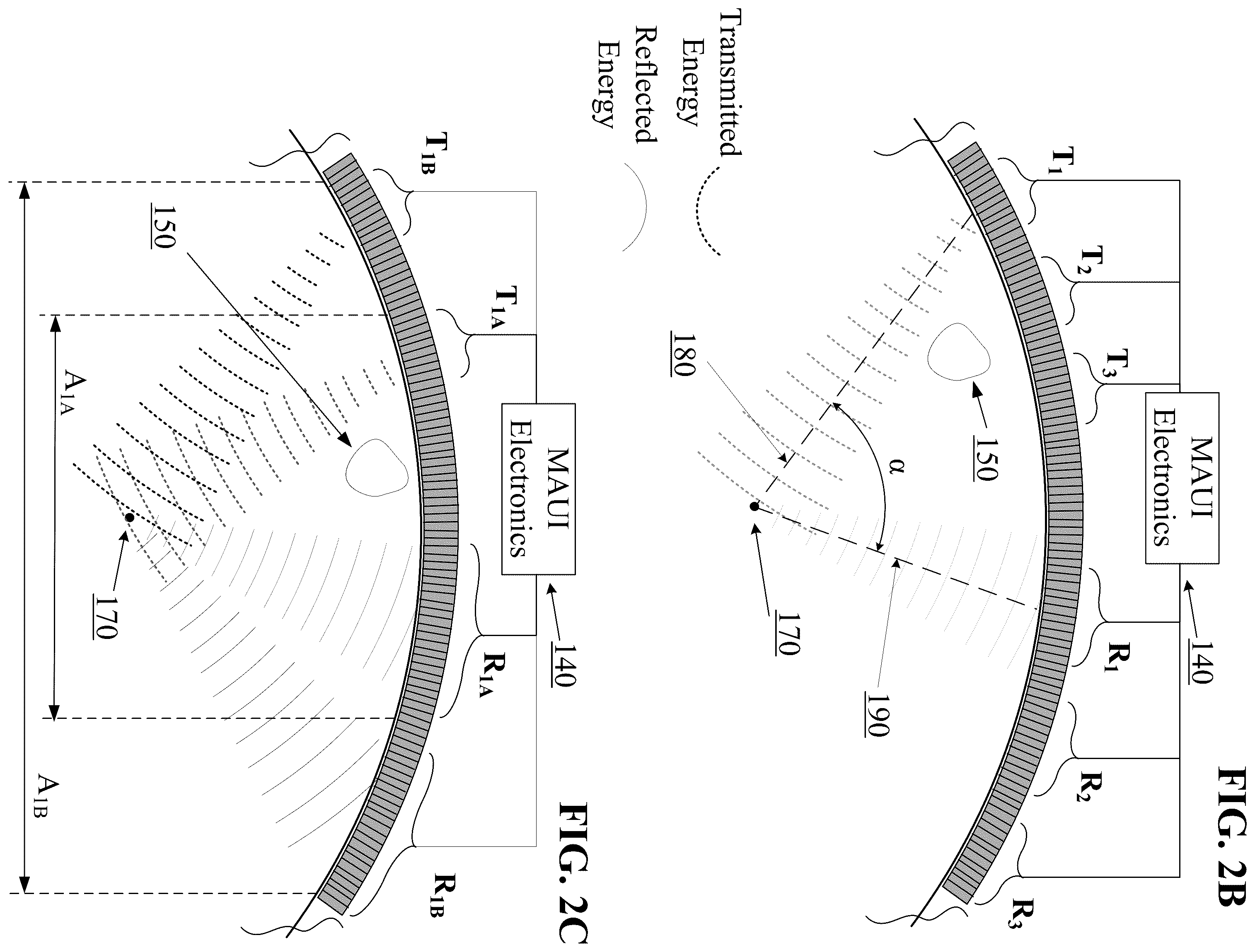 Patent US12350101 Figure 3 – Concave ultrasound transducers and 3D arrays