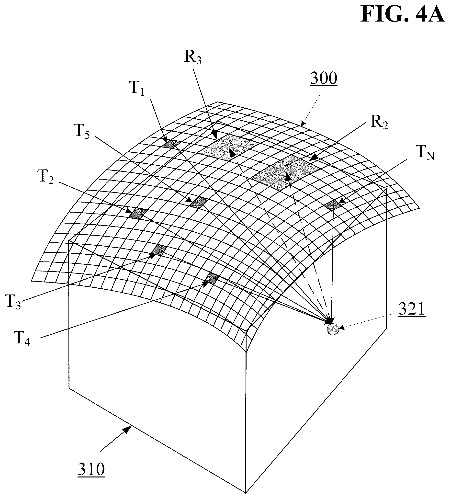 Patent US12350101 Figure 6 – Concave ultrasound transducers and 3D arrays