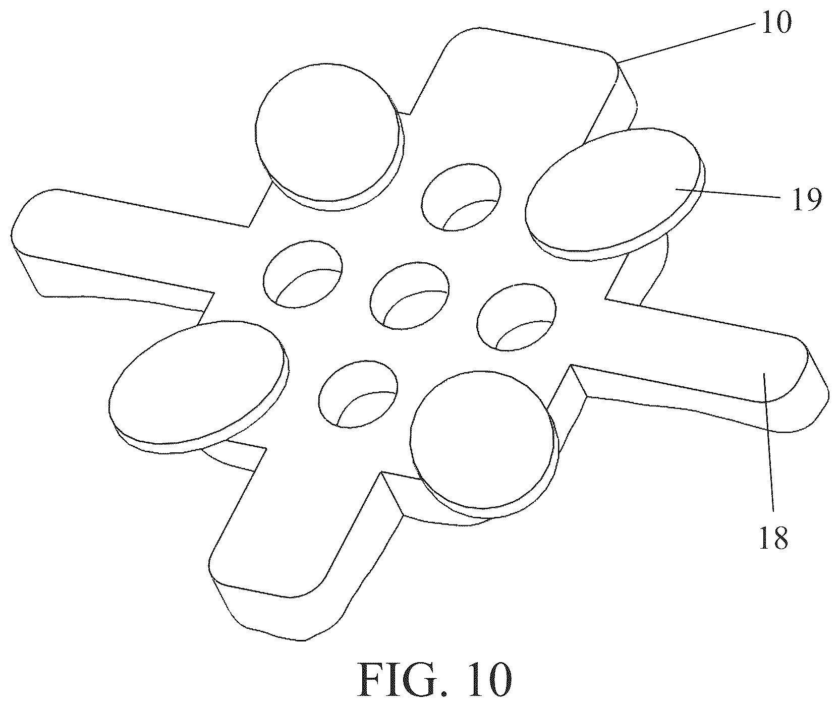 Patent US12350111 Figure 10 – Patient-matched apparatus for use in robotic assisted surgical procedures and methods for using the same