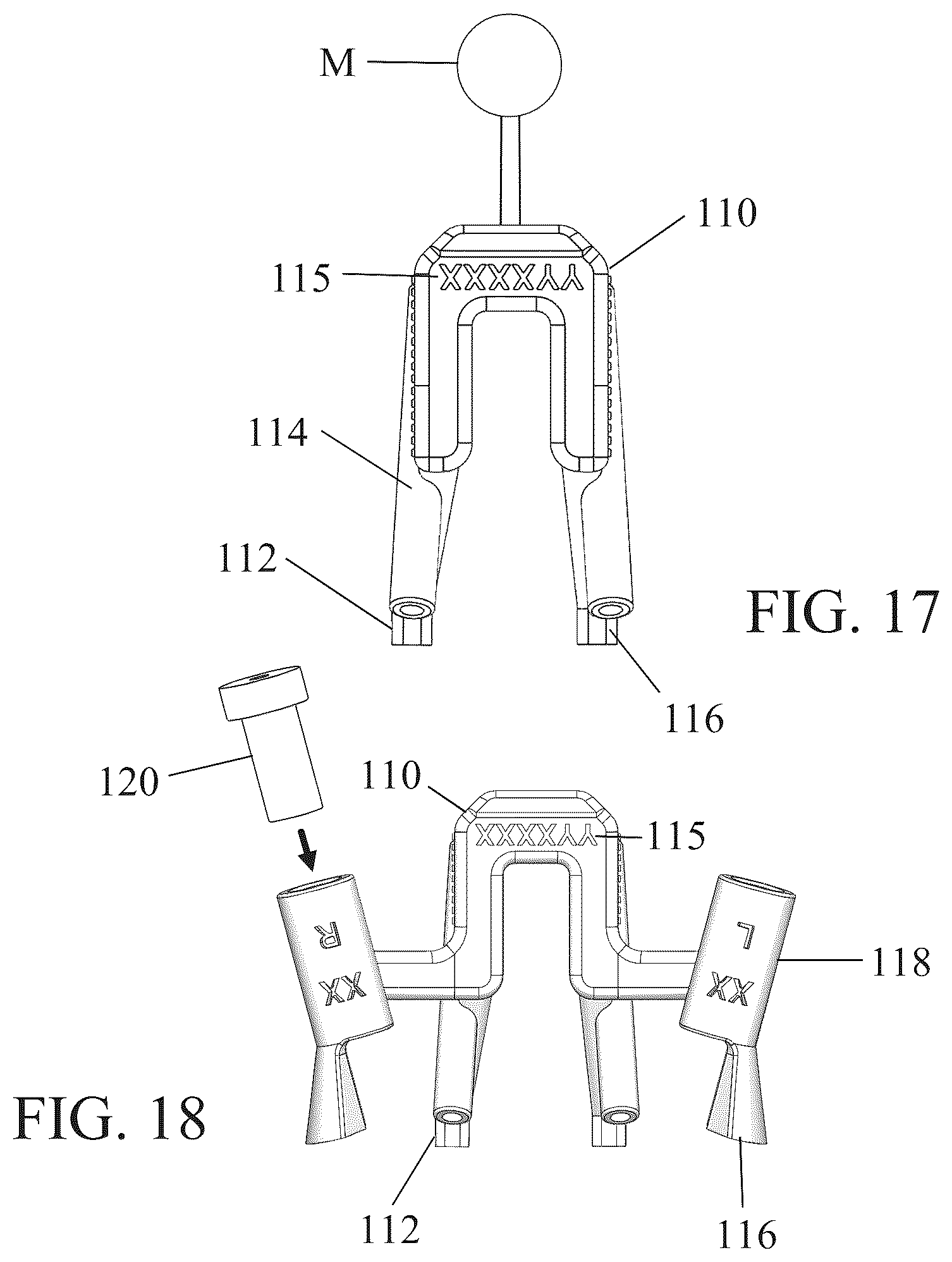 Patent US12350111 Figure 17 – Patient-matched apparatus for use in robotic assisted surgical procedures and methods for using the same