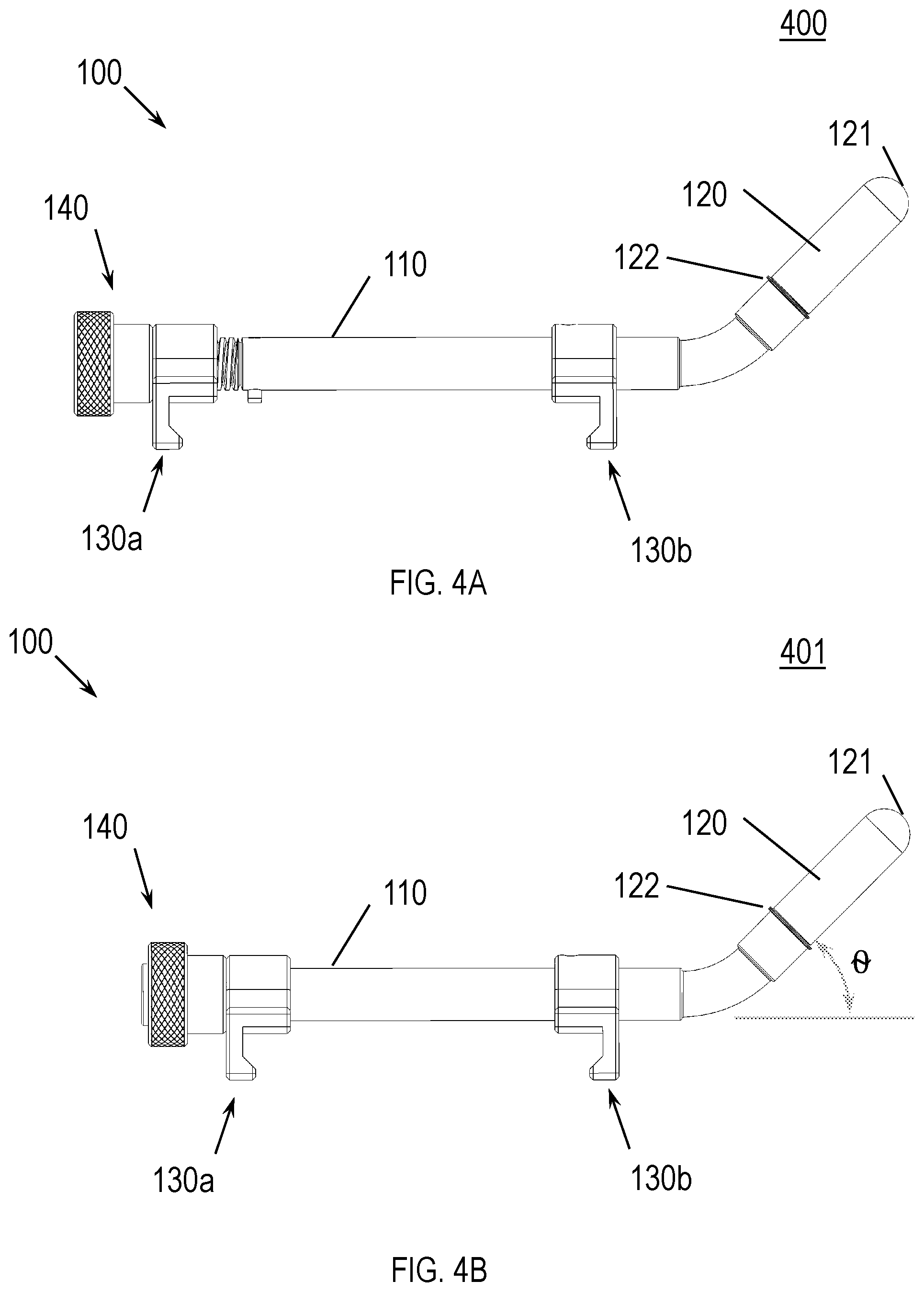 Patent US12350115 Figure 4 – Clamp with mount for a surgical retractor