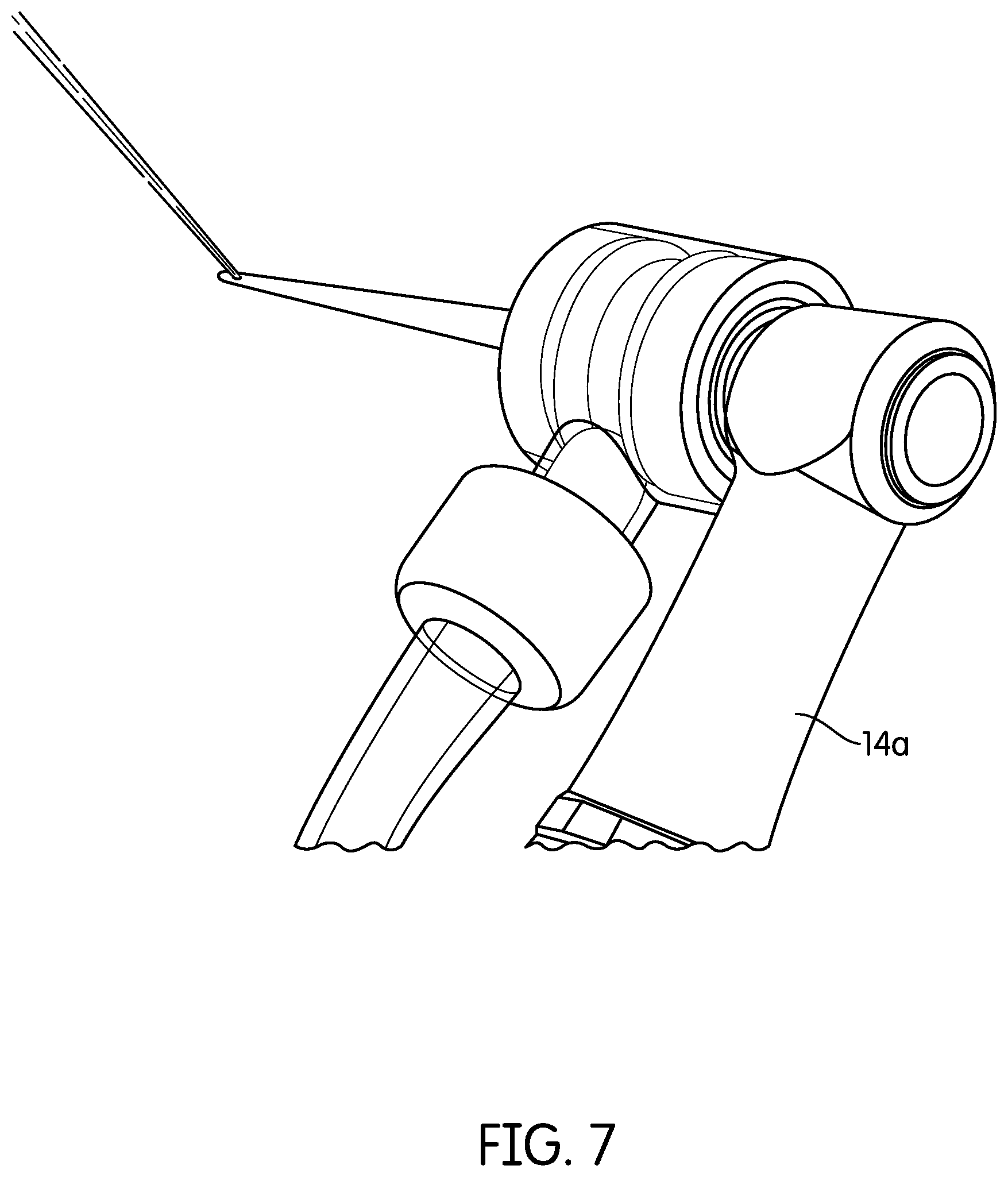 Patent US12350116 Figure 8 – Device for continuous irrigation with activation in endodontics application