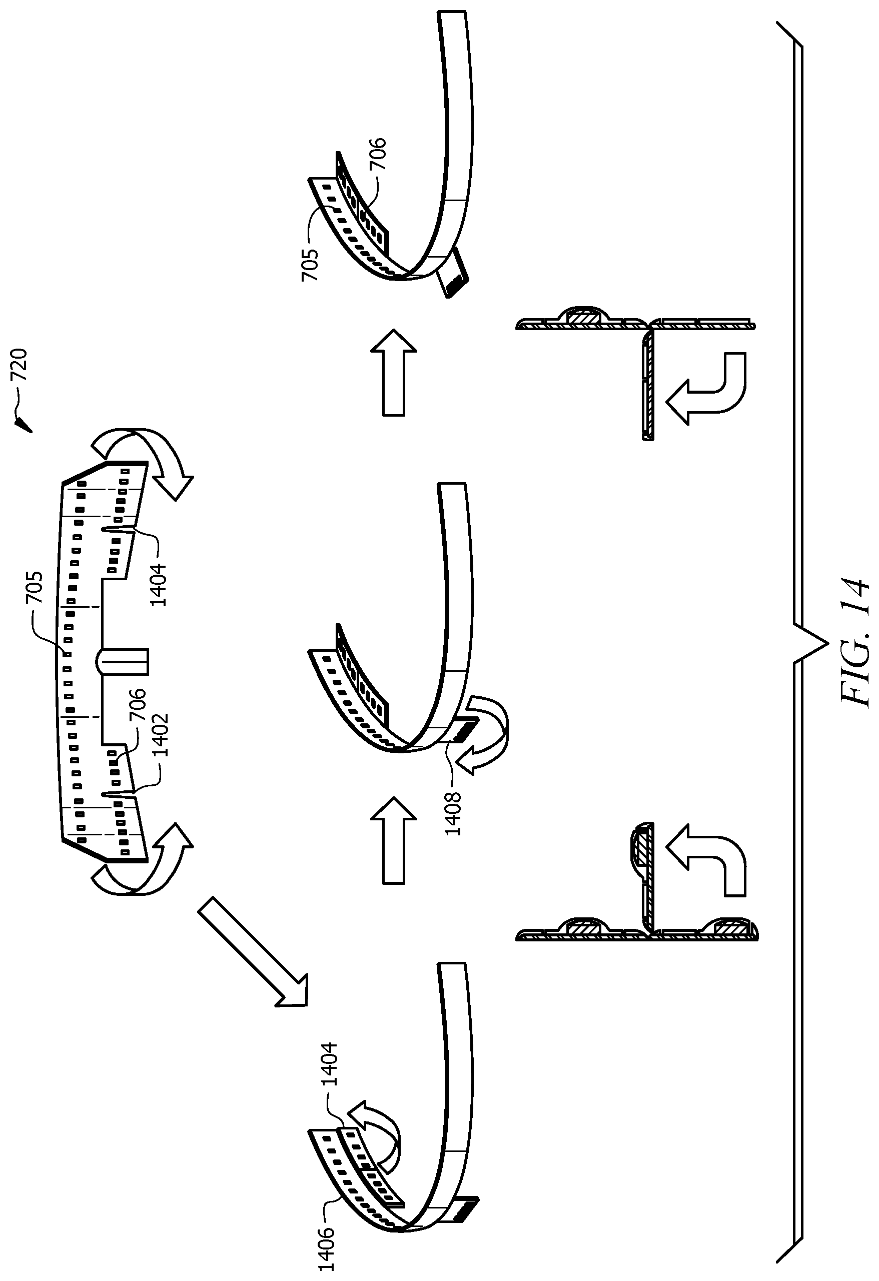 Patent US12350119 Figure 8 – Intra-oral appliance for delivering red, near-infrared and blue light for oral tissue healing