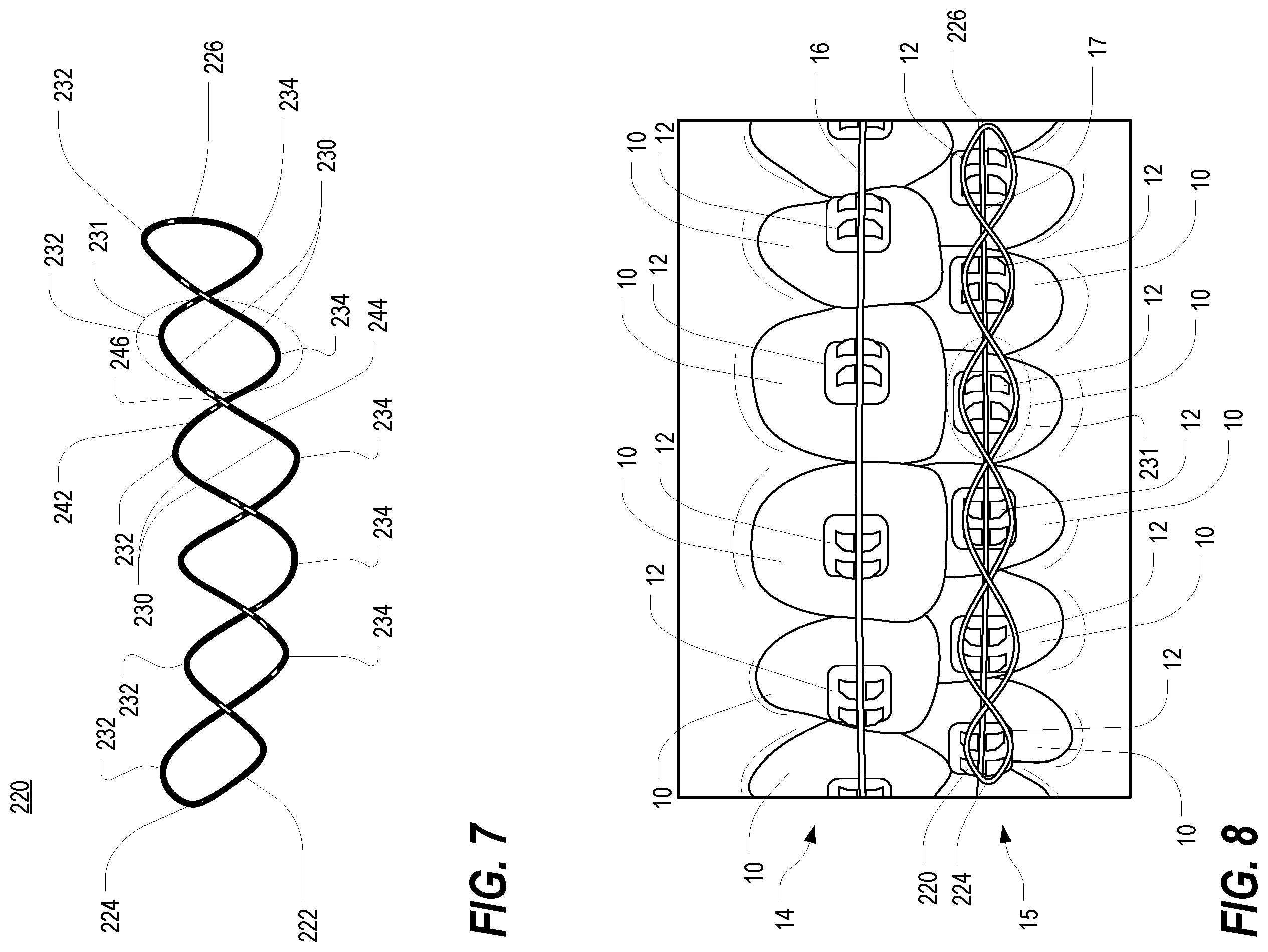 Patent US12350122 Figure 4 – Orthodontic device for lateral tooth movement