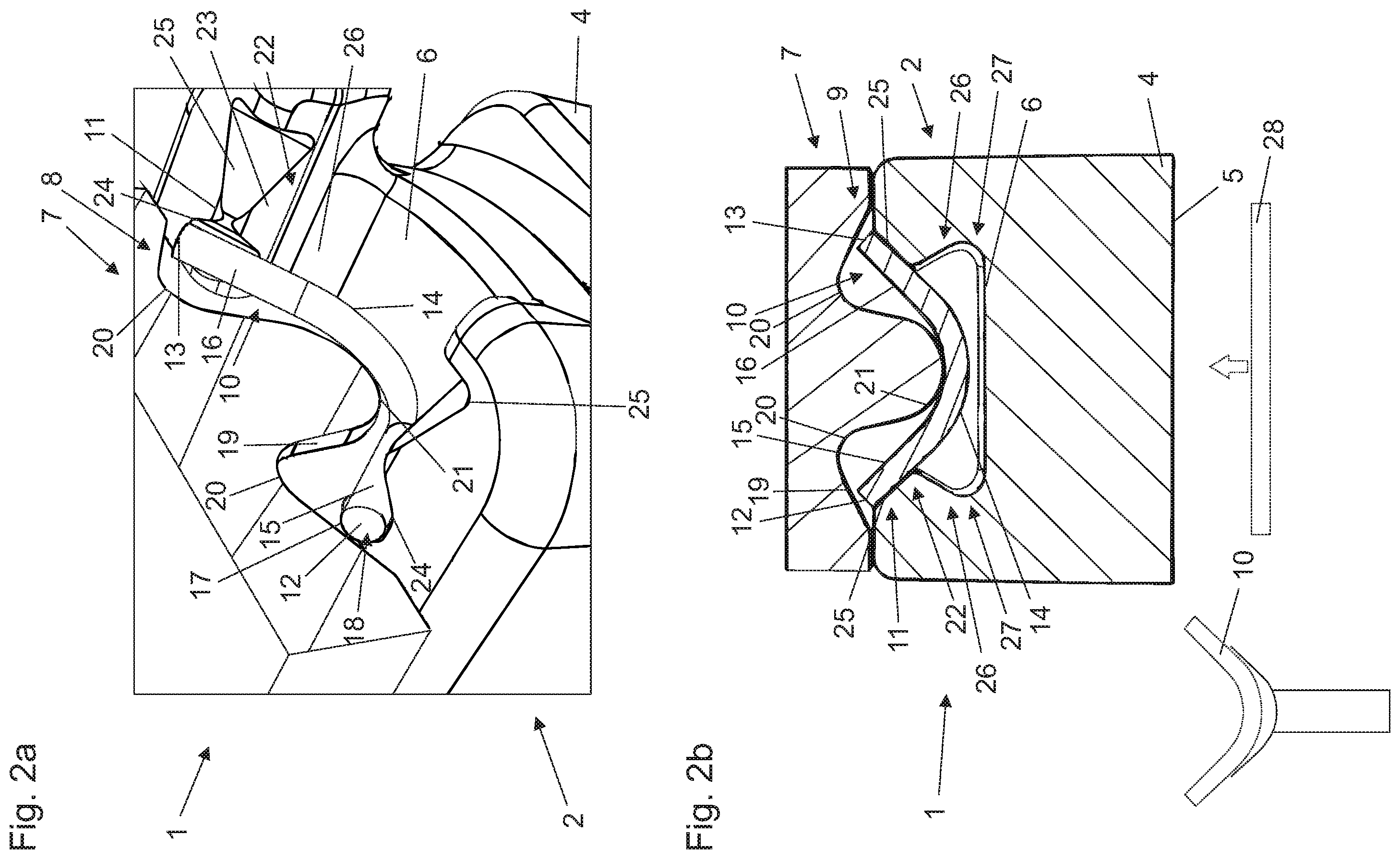 Patent US12350123 Figure 2 – Self-ligating orthodontic bracket