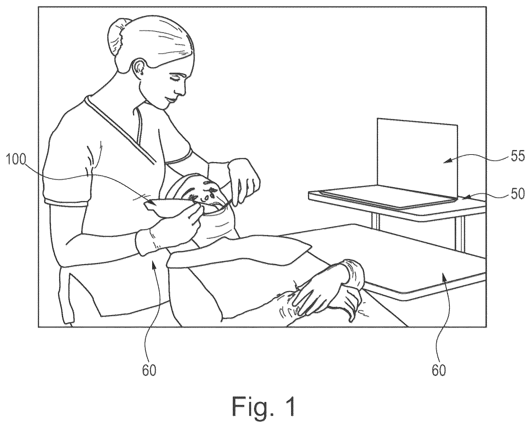 Patent US12350127 Figure 1 – Intraoral scanning with surface differentiation