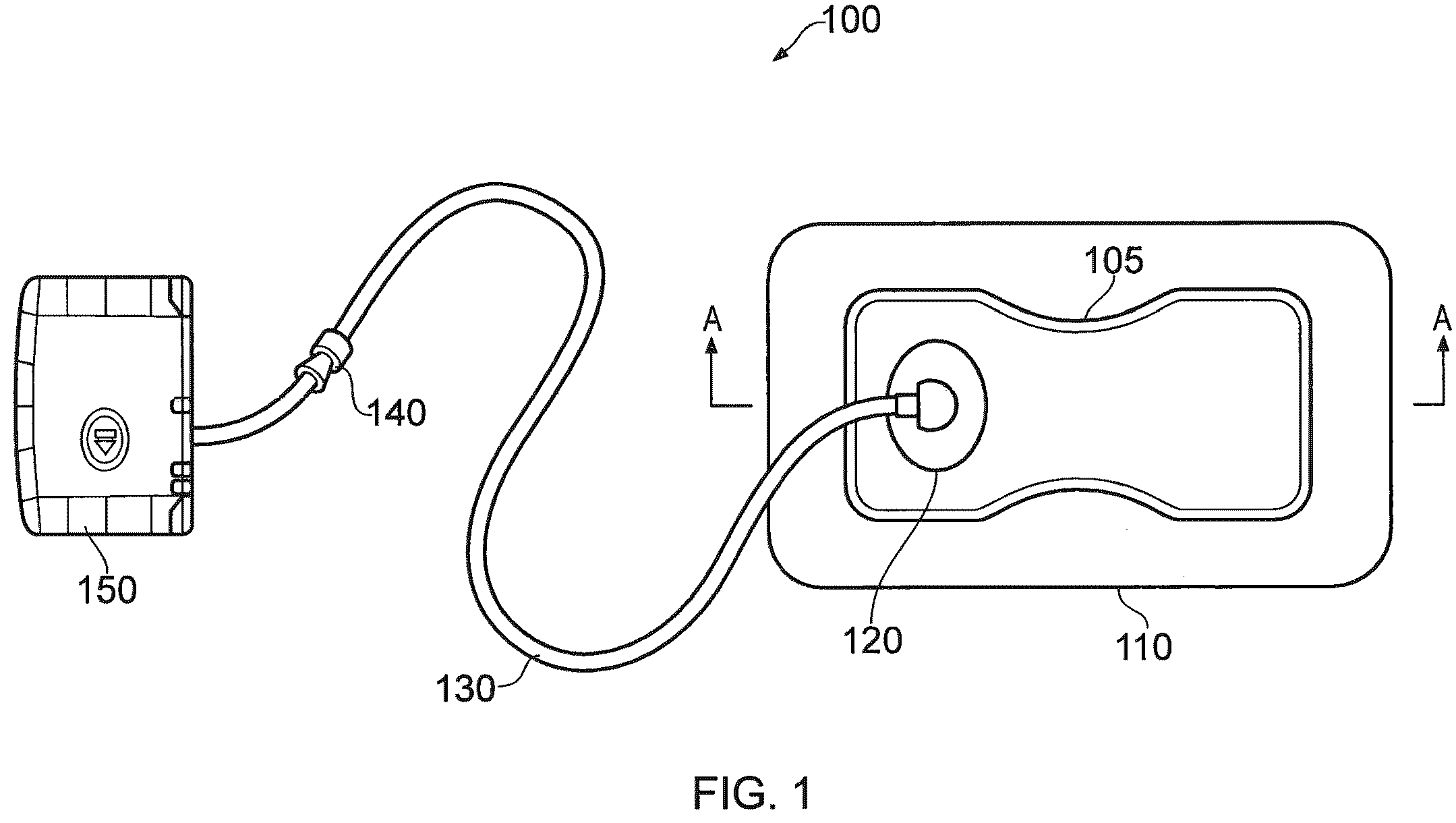 Patent US12350129 — Wound dressing sealant and use thereof — Figure 1