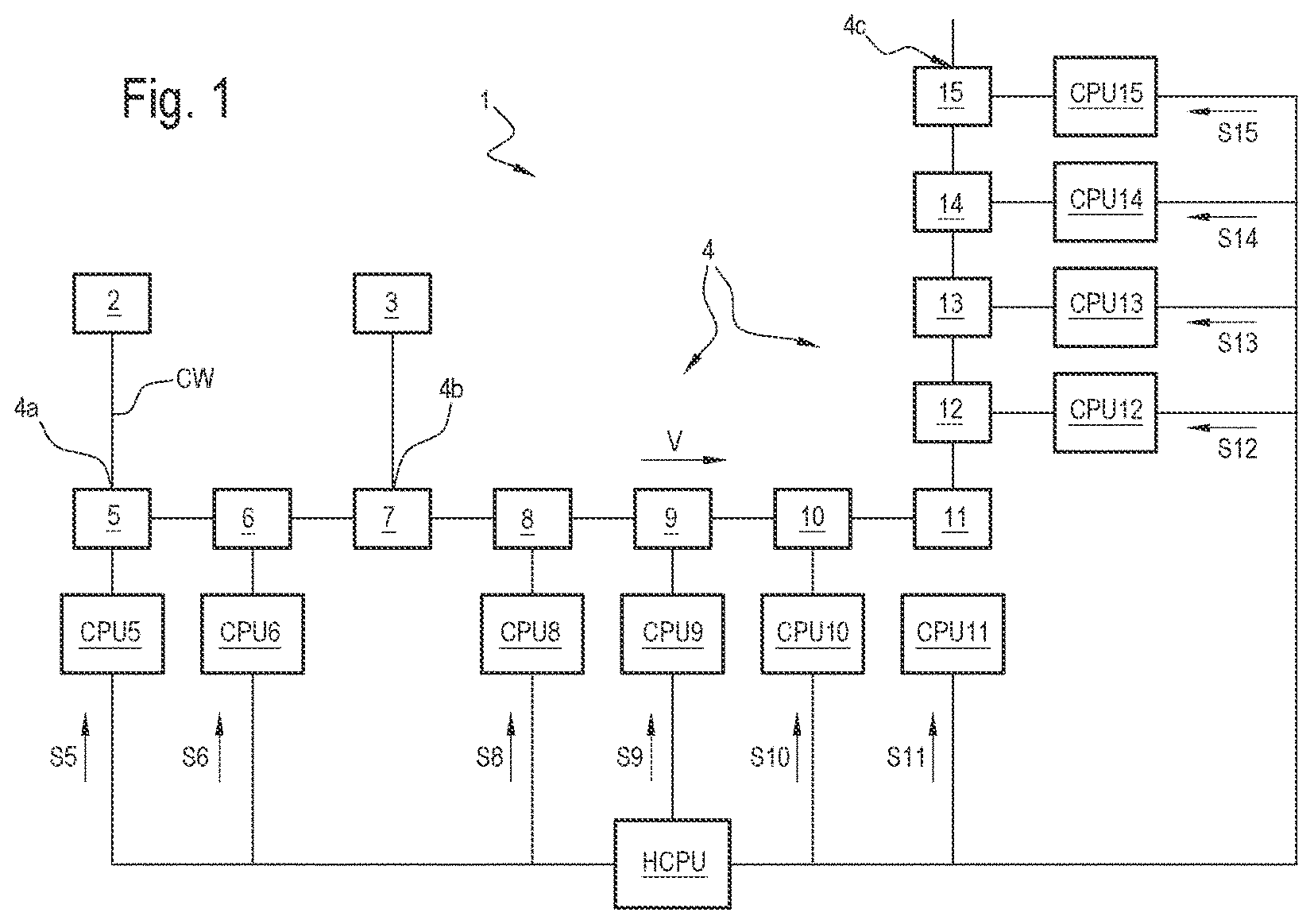 Patent US12350132 — Line and process for the production of nappy pants — Figure 1