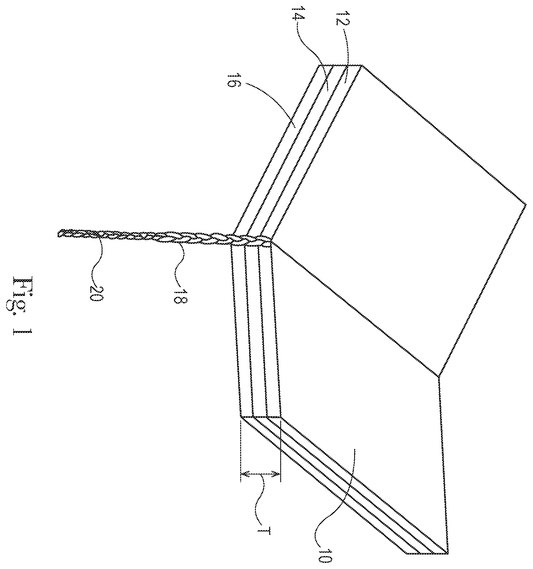 Patent US12350133 Figure 1 – Tampon and method for making same