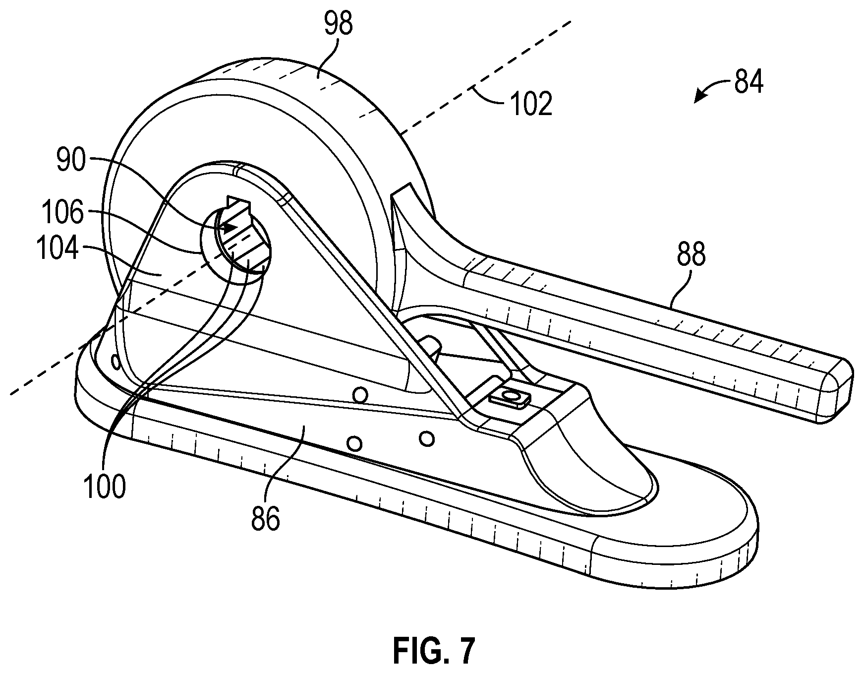 Patent US12350139 Figure 4 – Systems and methods for holding prosthetic implants