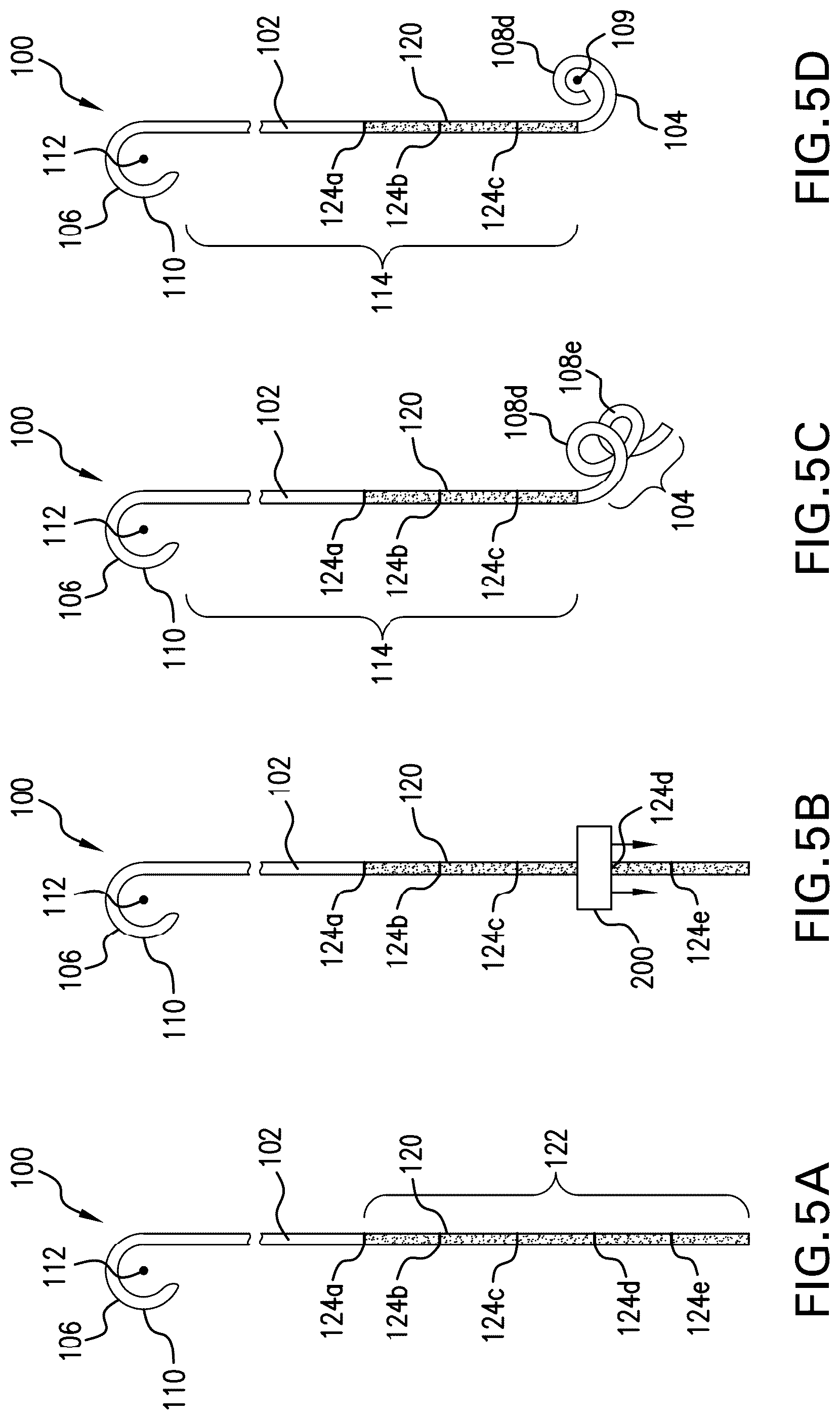 Patent US12350140 Figure 5 – Variable length stent