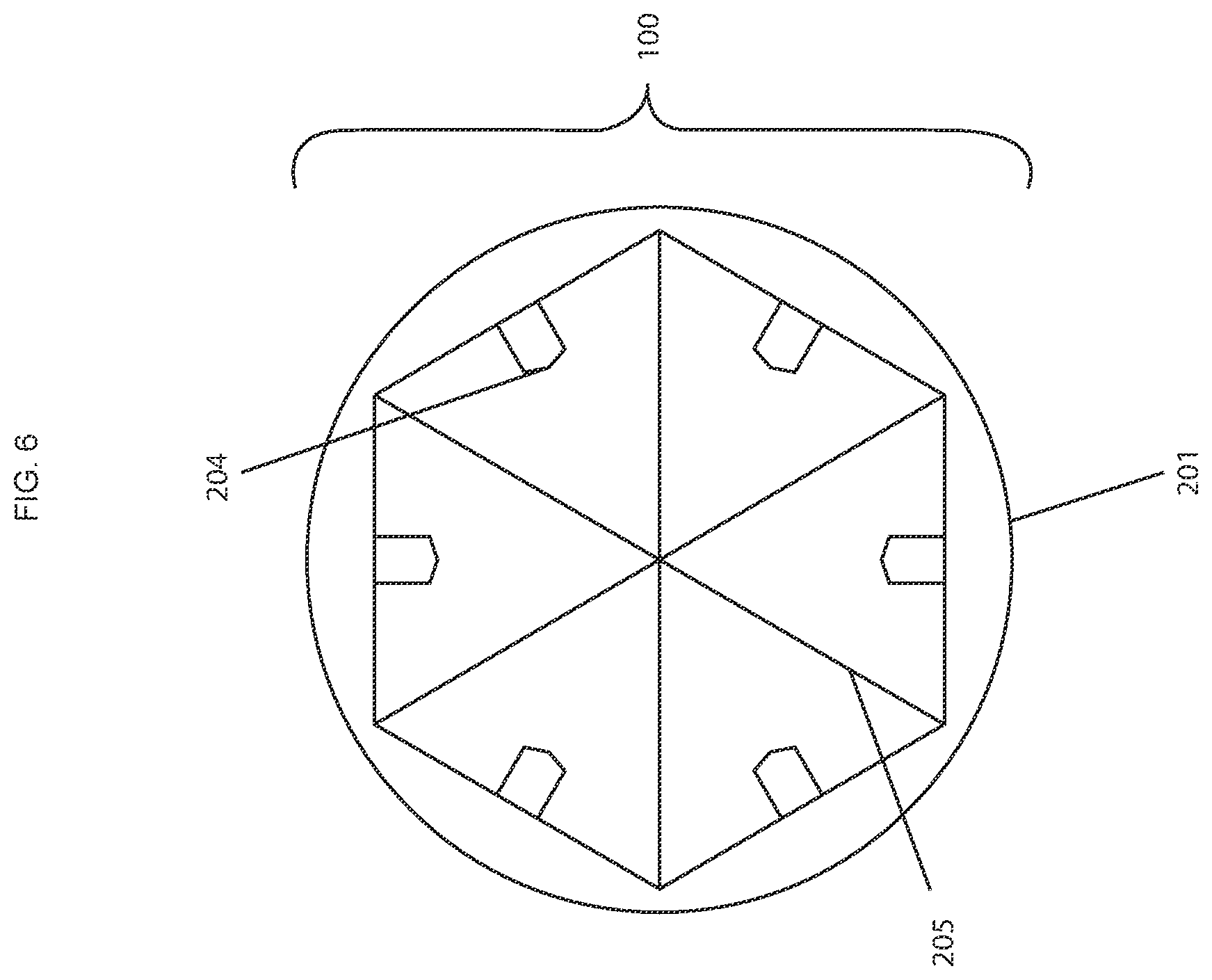 Patent US12350146 Figure 6 – Prosthetic heart valve with a dihedral guard mechanism